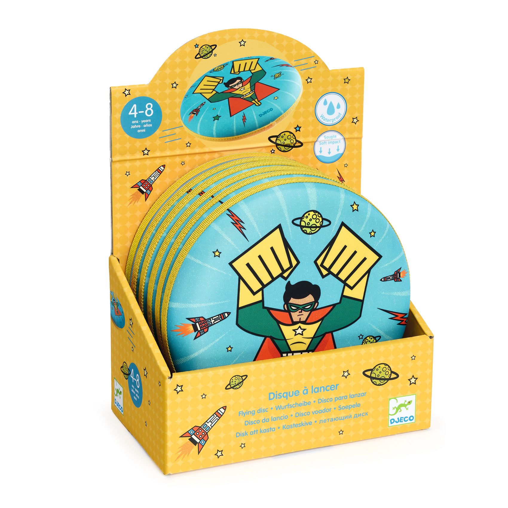 Frizbi - Repülő hős - Disque volant Flying Hero - 2