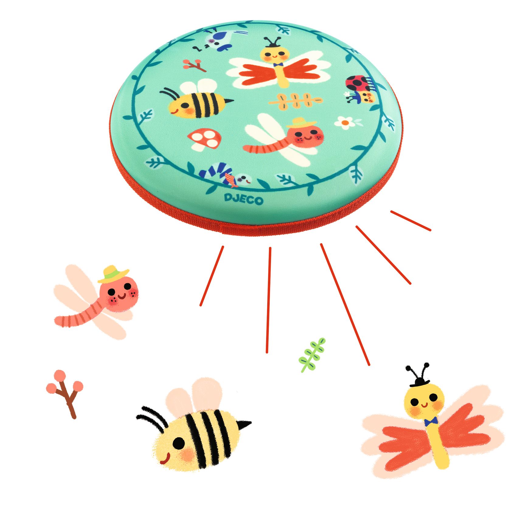 Frizbi - Repülő kertlakók - Flying Bugs - 1