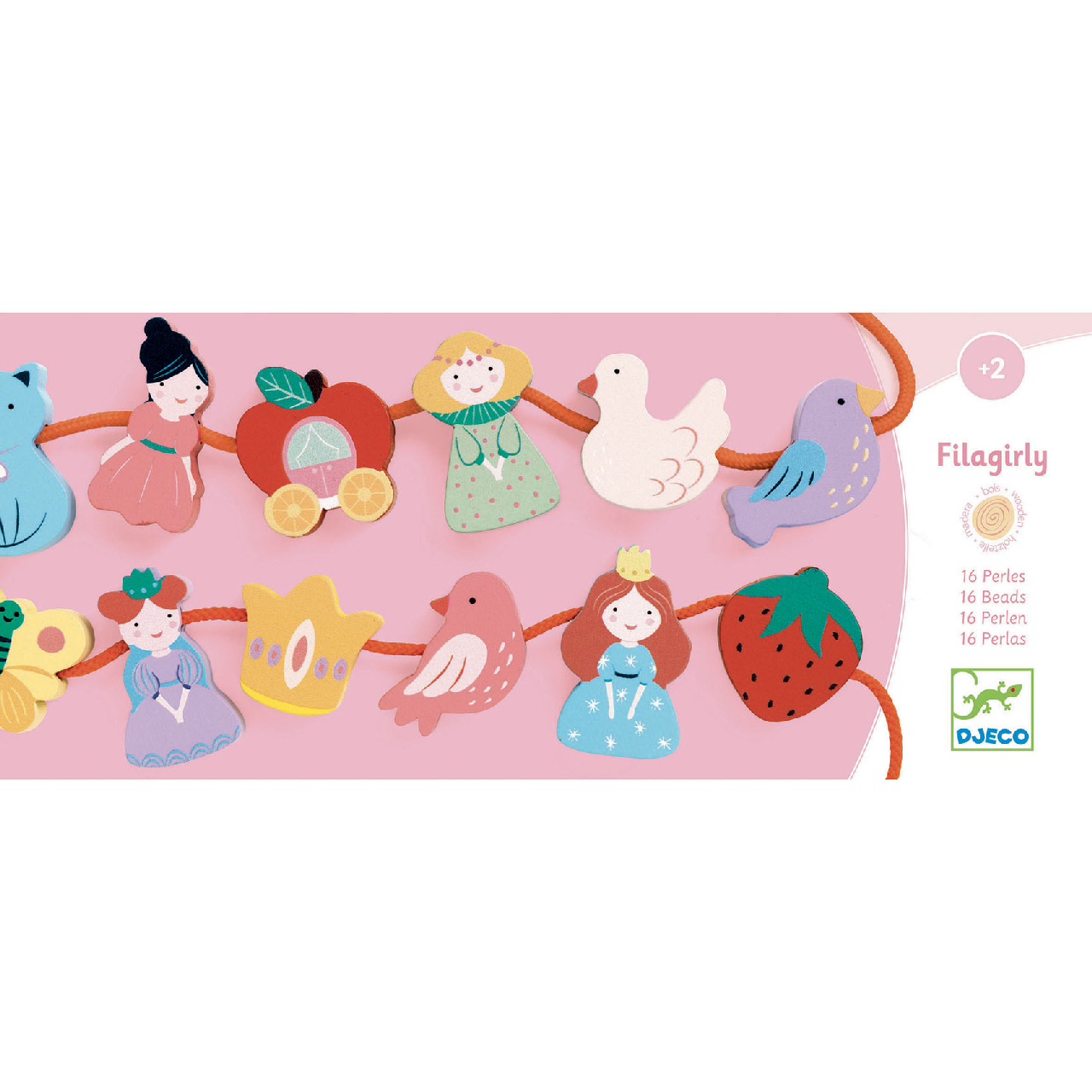 Fűzős játék - Szépecske - Filabella - 0