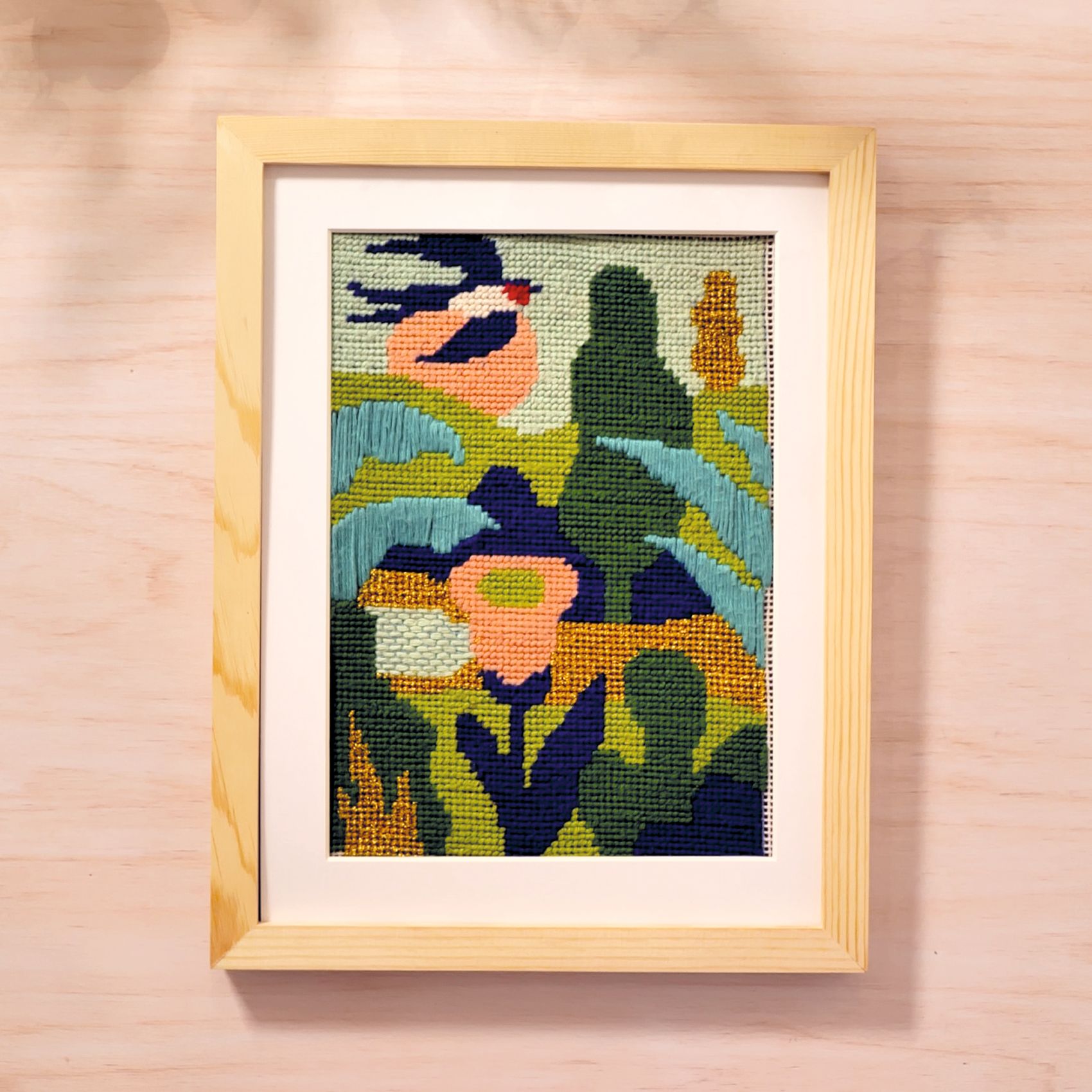 Műterem 65 - Tűhímzés, Hajnal - Atelier 65, Needlepoint - 7
