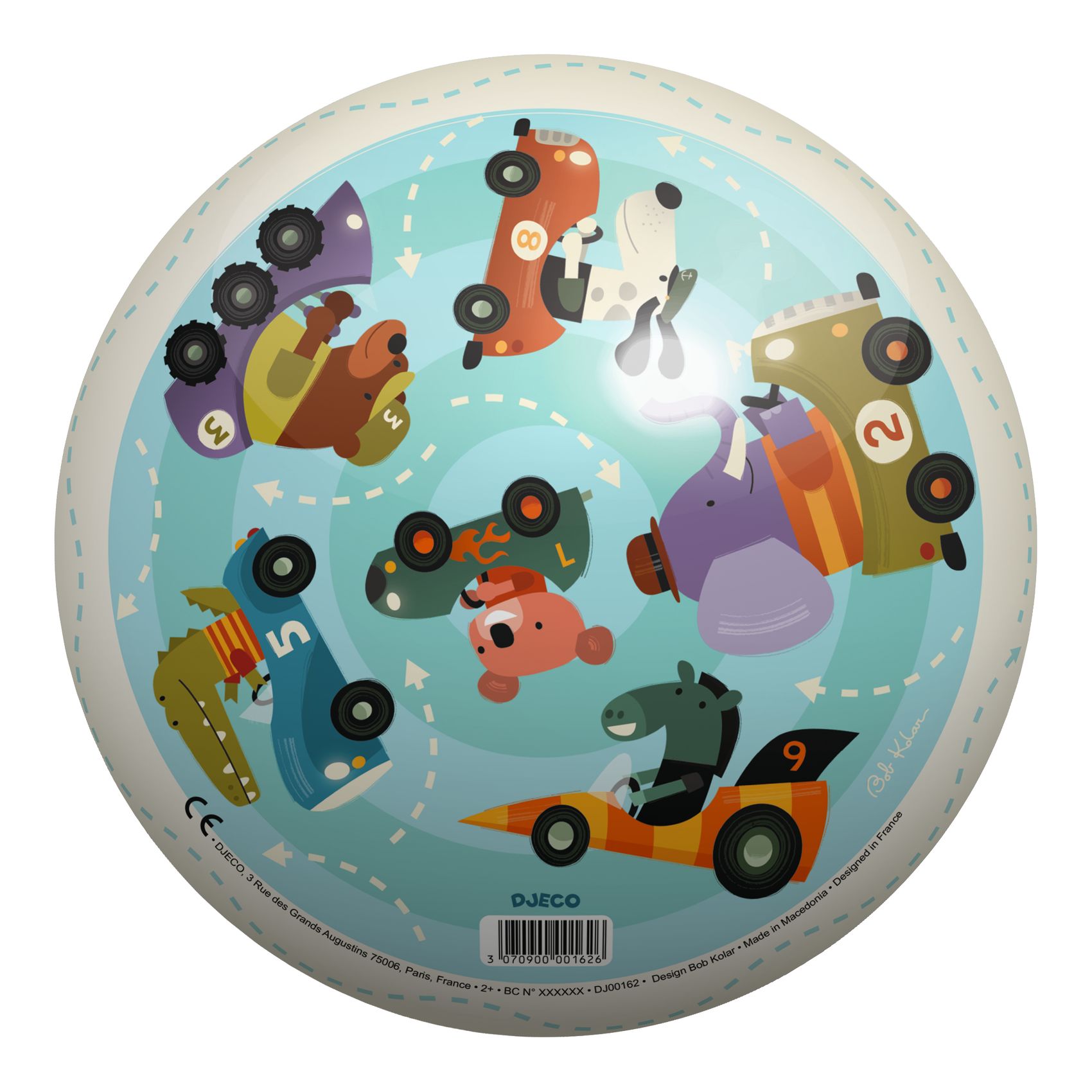 Gumilabda, ∅ 22 cm - Közlekedés - Traffic ball - 2