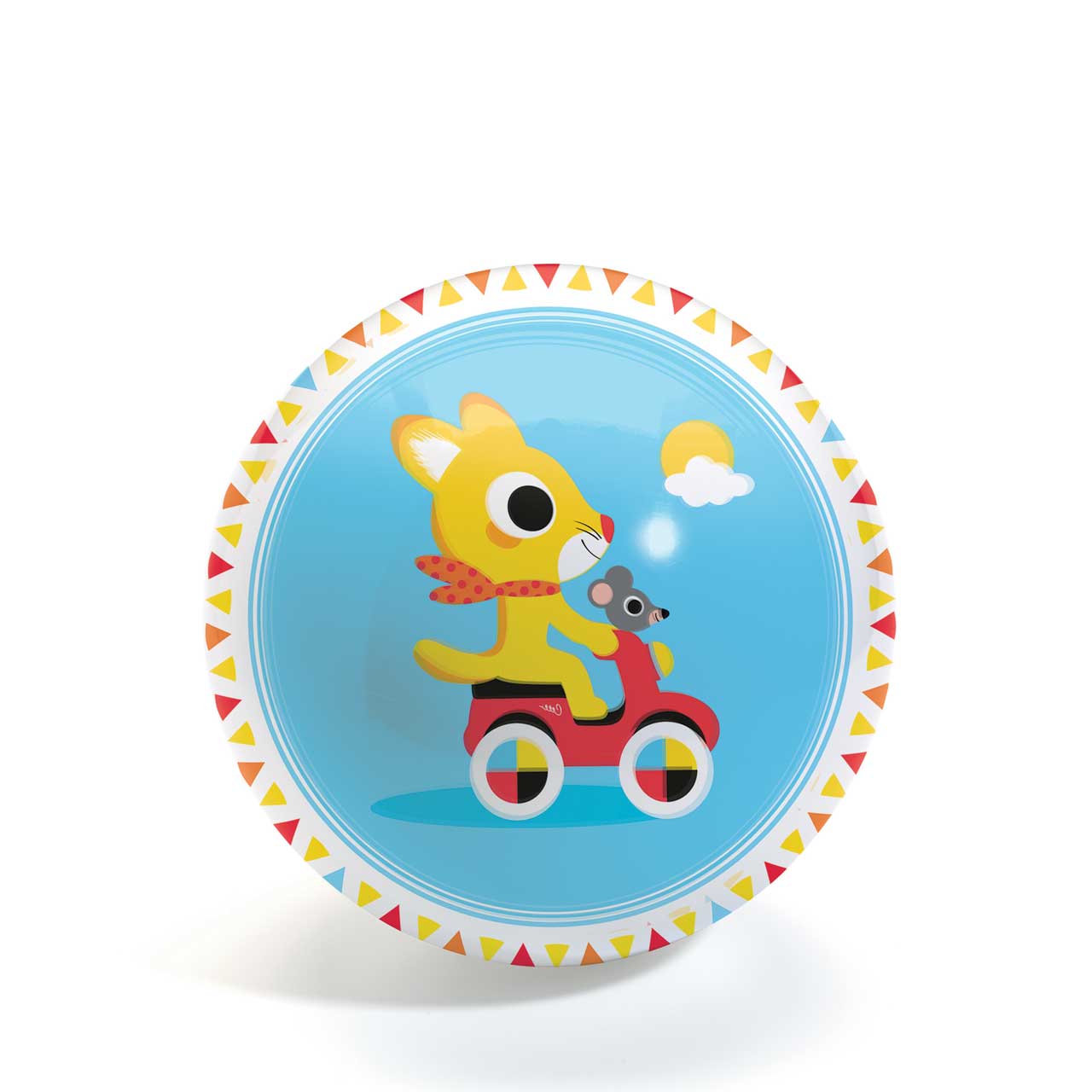 Gumilabda, ∅ 12 cm - Bájos verseny - Cute race Ball - 0
