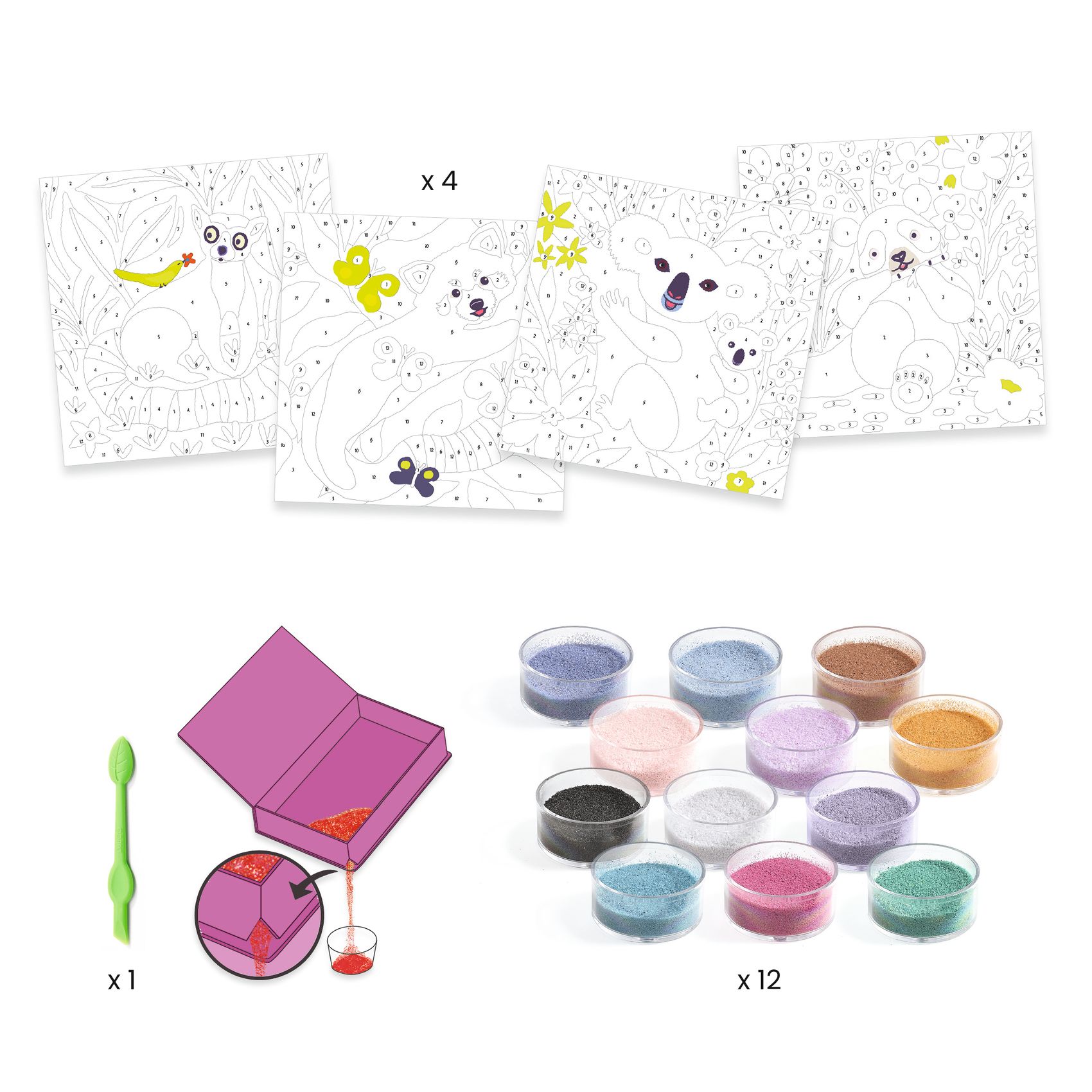 Homokkép készítés - Bársonyos mancsok - Velvety paws - 2