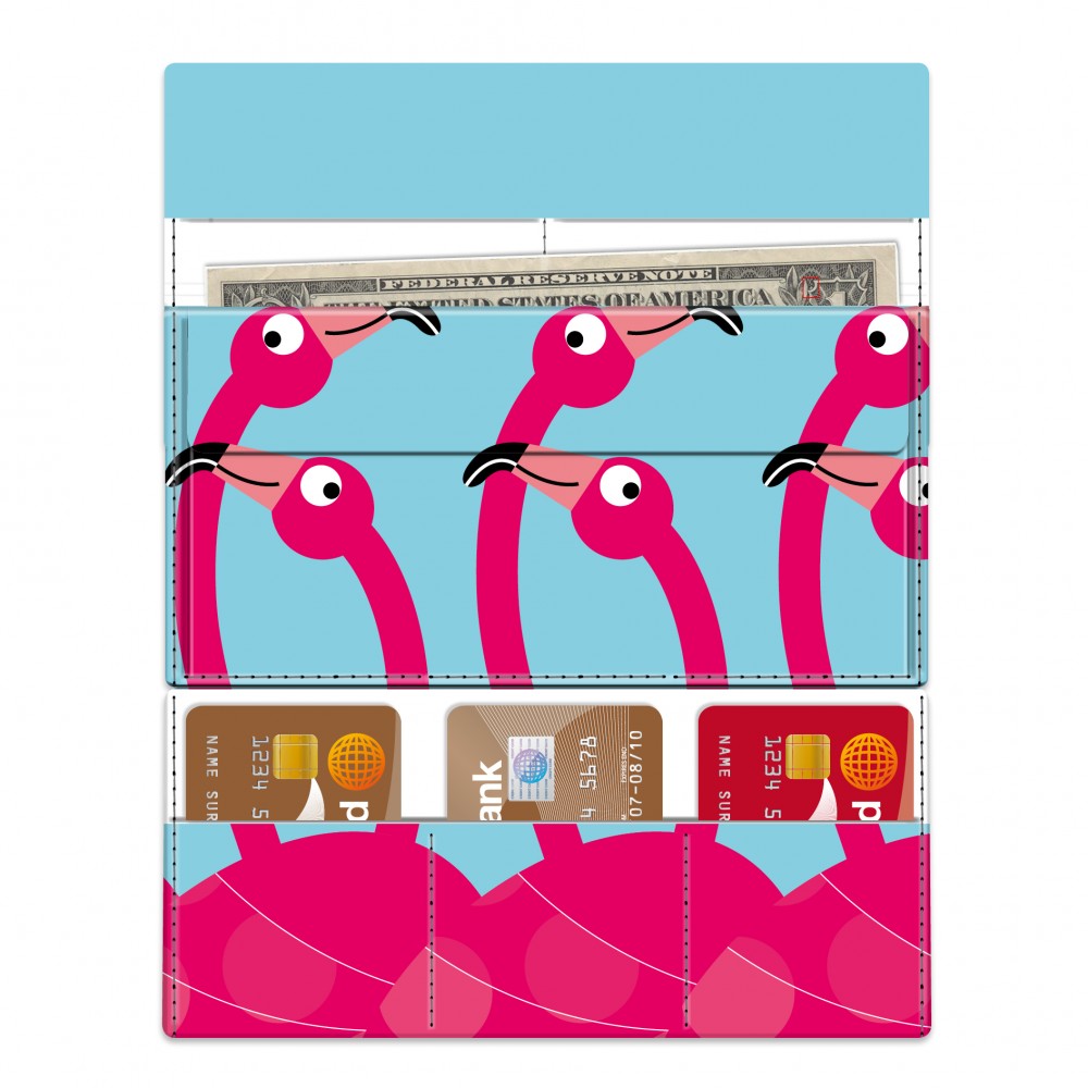 Női pénztárca - FLAMINGO PARTY -  Damenportmonee - 1