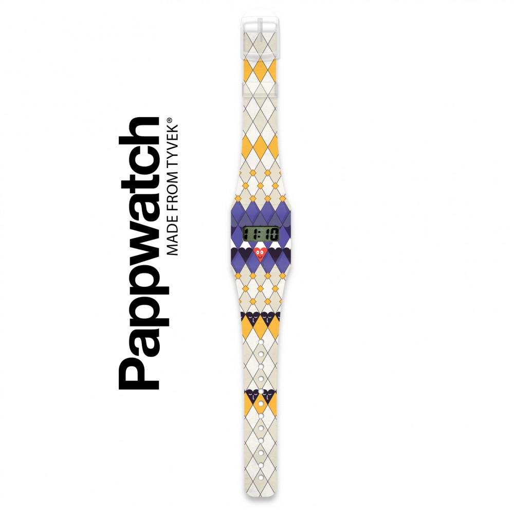 Papír karóra - DIAMONDS - Pappwatch Kids - 0