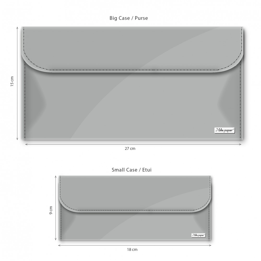 Kézitáska, kicsi - SILBER / METALLIC - Small Case - 2