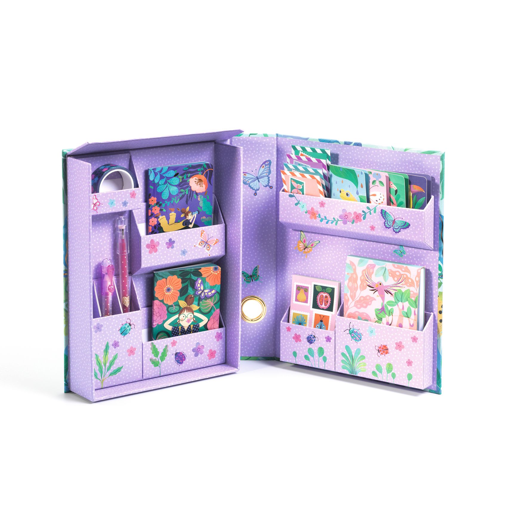 Irodaszeres bőrönd - Marcsi kisszekrénye - Marie stationery cabinet - 0