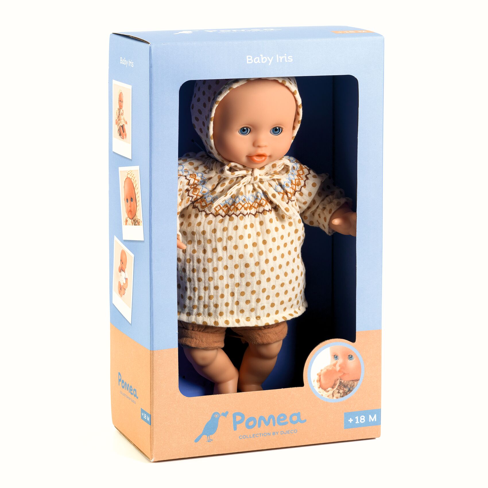 Játékbaba - Irisz, 32 cm  - Baby Iris - 4