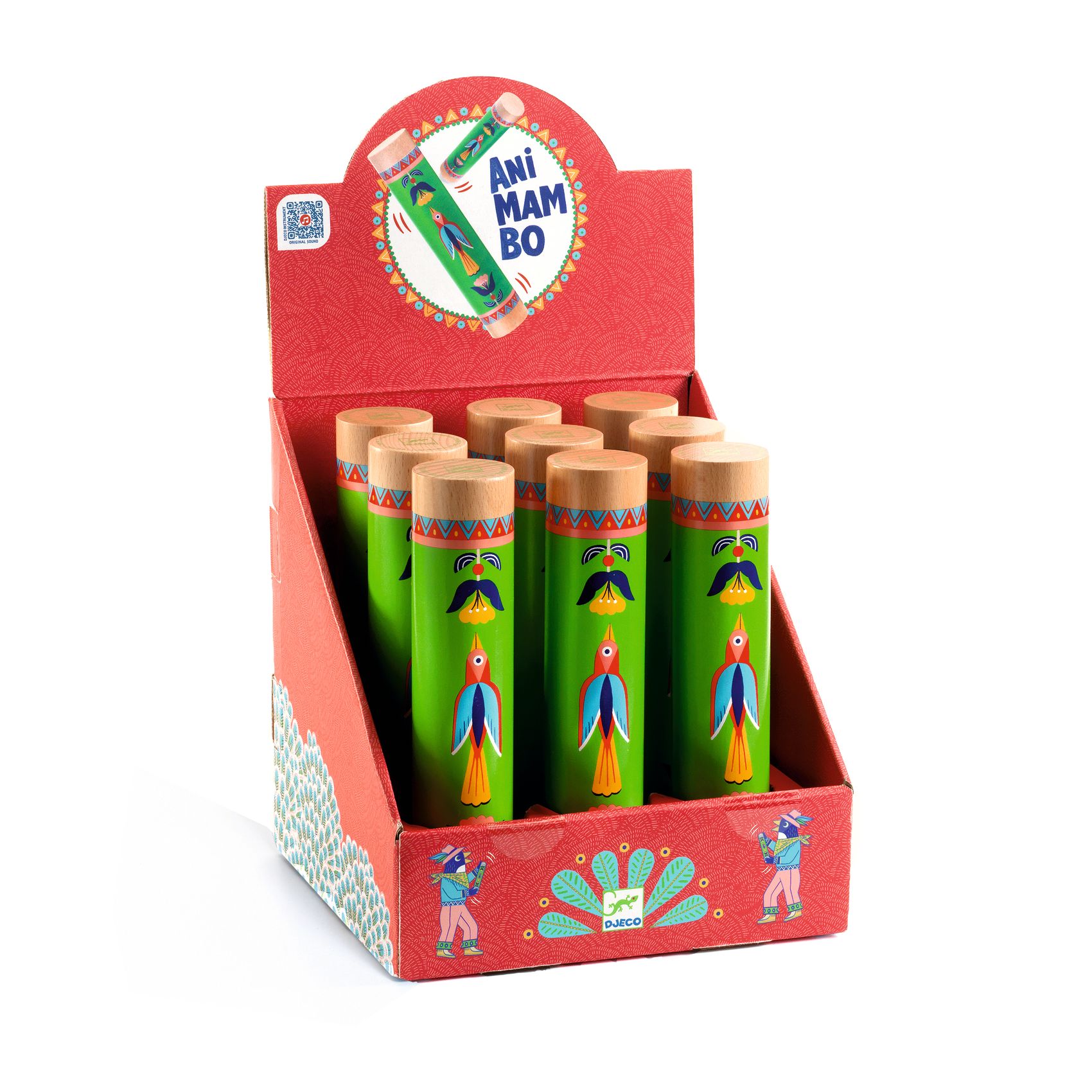 Játékhangszer - Kis esőbot - Rain stick - 2