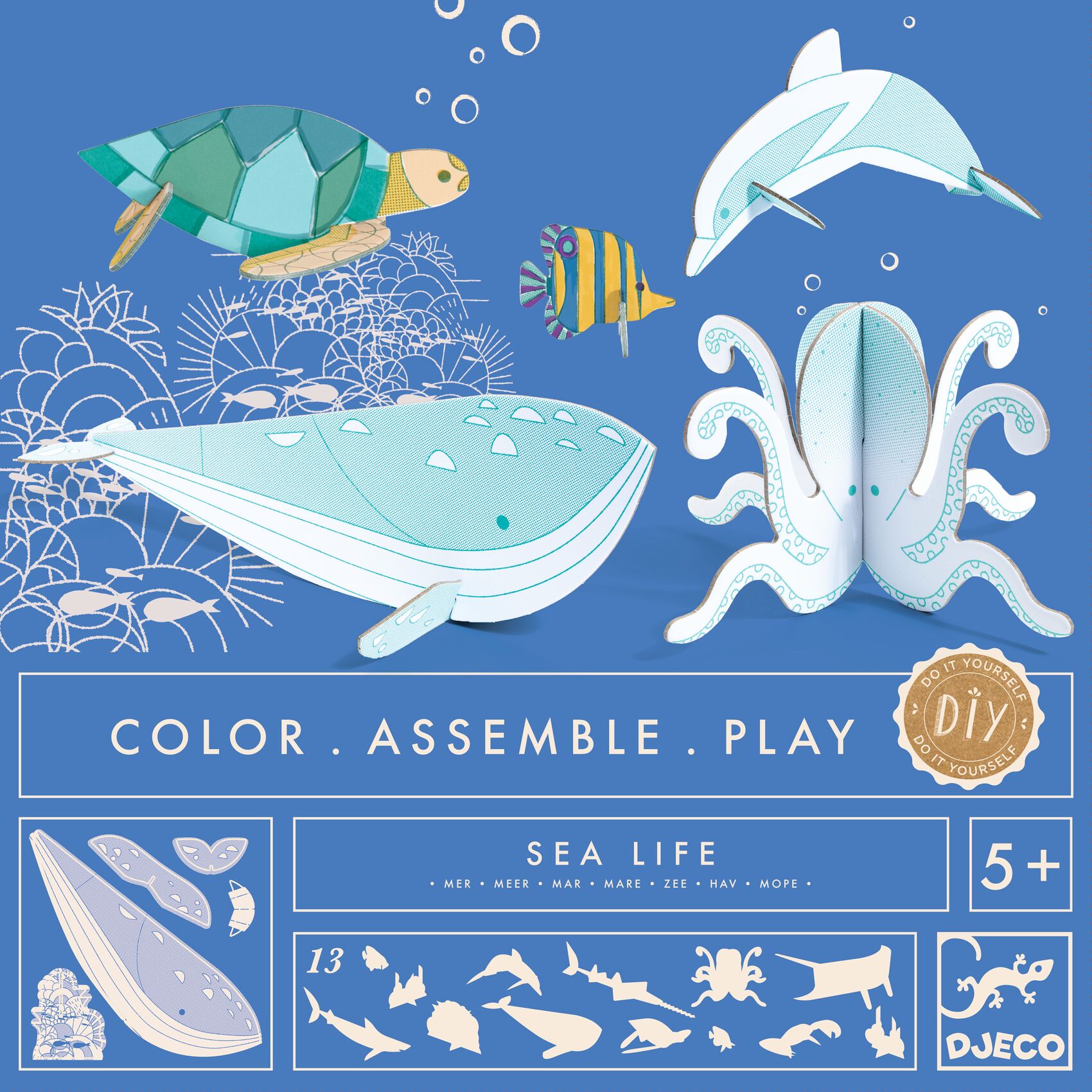 Készítsd magad! - Élet a tengerben 3D-ben - Sea life - 5