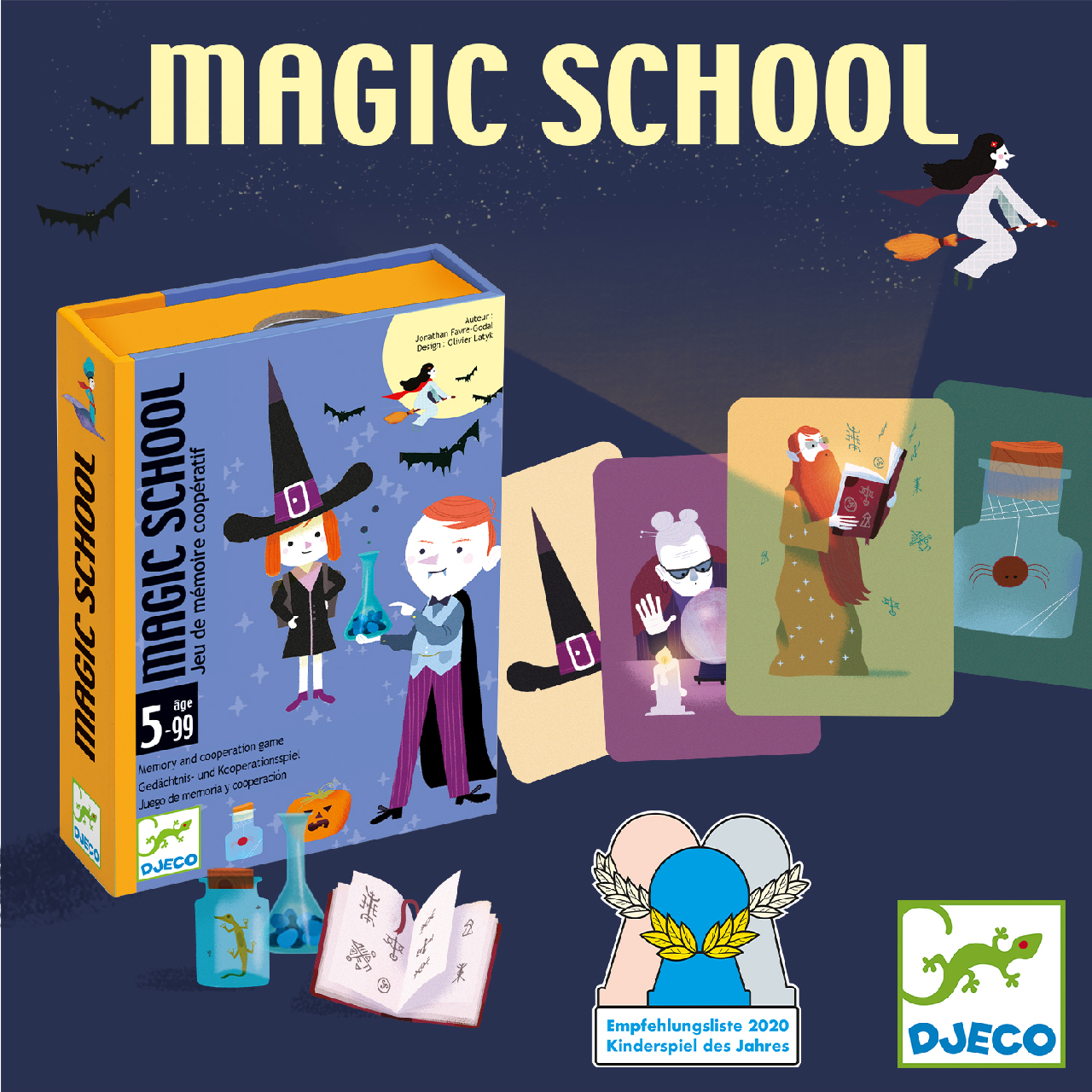 Kártyajáték - Varázsló iskola - Magic school - 3