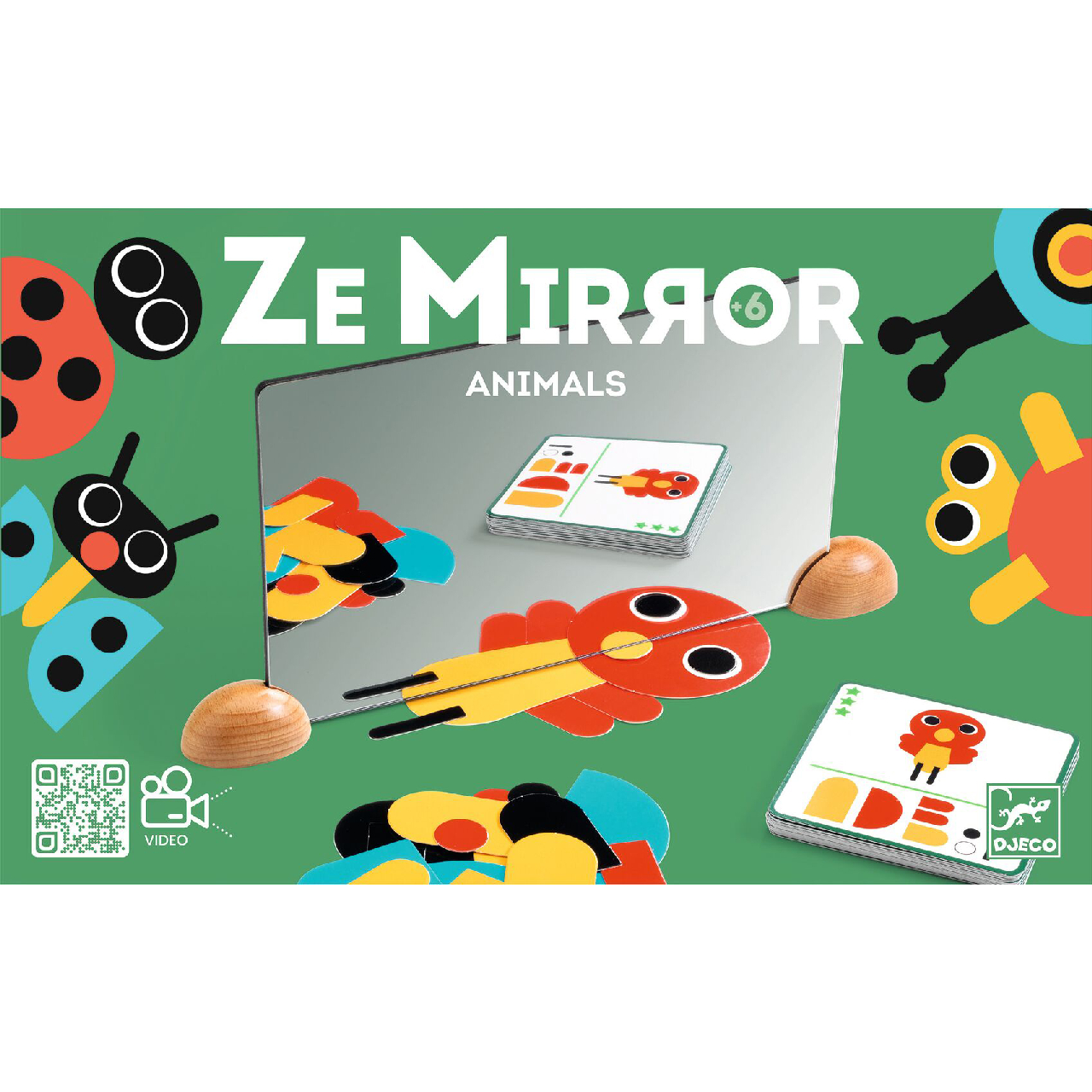 Képkirakó - Tükröző állatfigurák - Ze Mirror Animals - 1