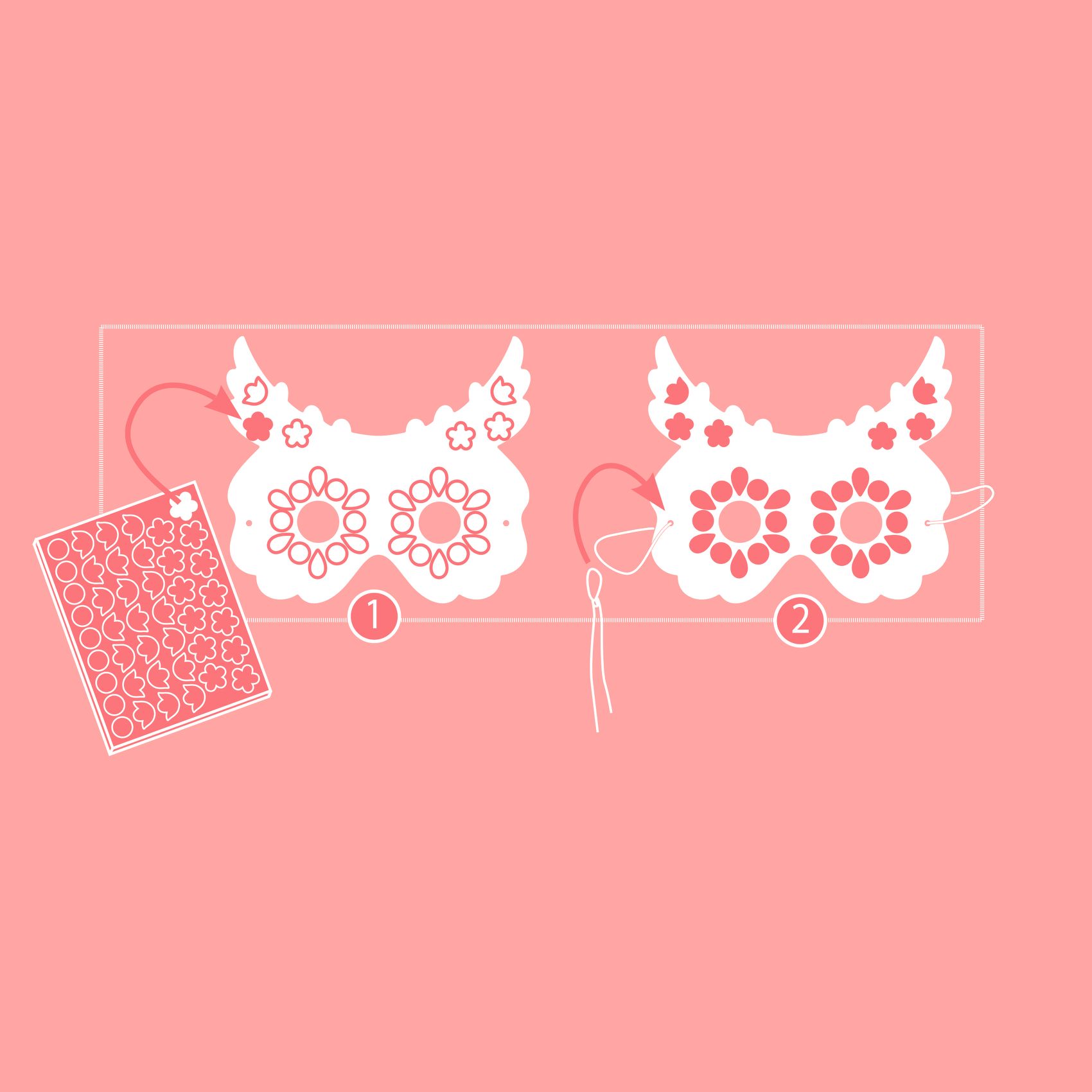 Készítsd magad! - Állati álarcok, erdei állatok - Forest animals - 6