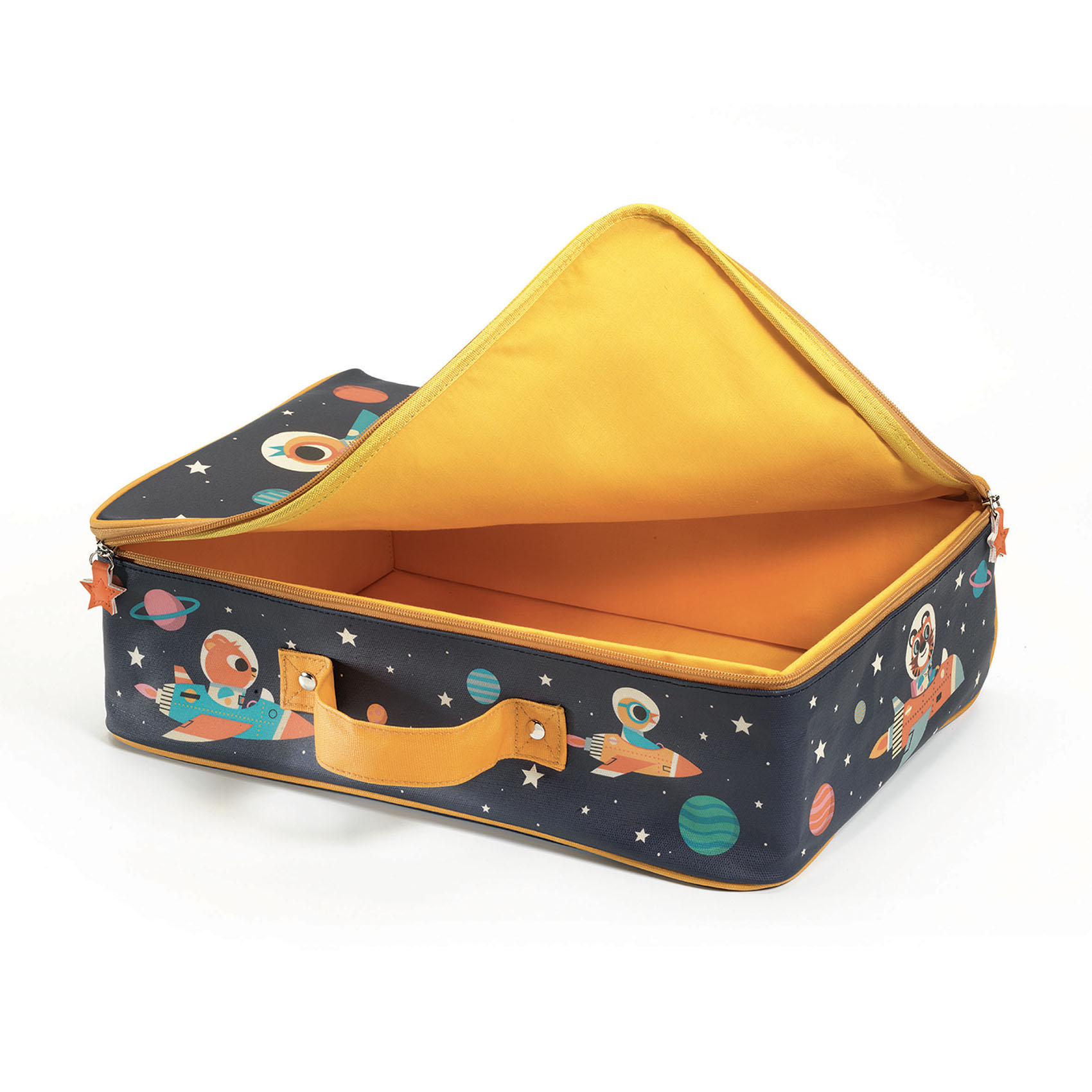 Kis textil bőrönd - Űrutazás - Space suitcase - 1