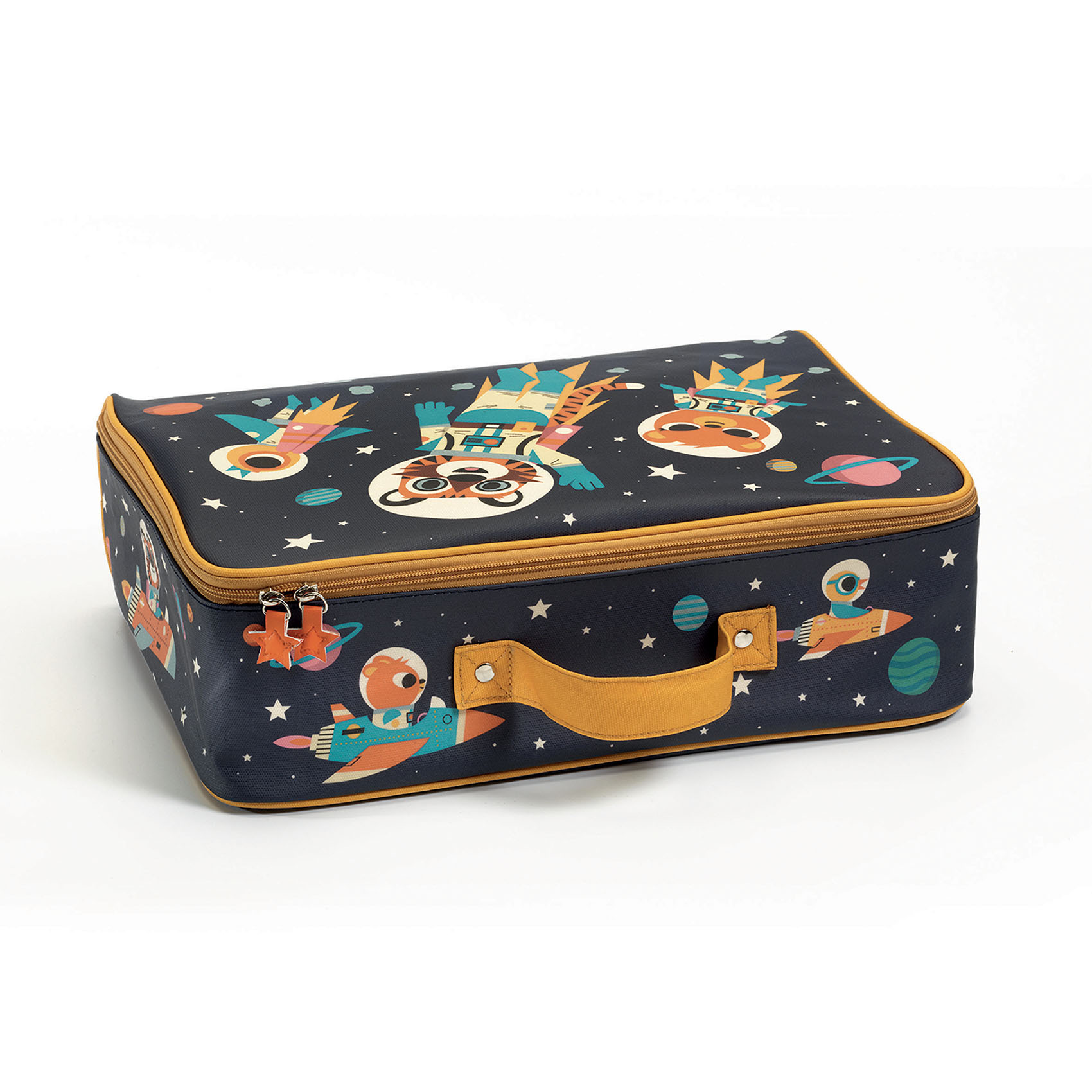 Kis textil bőrönd - Űrutazás - Space suitcase - 2