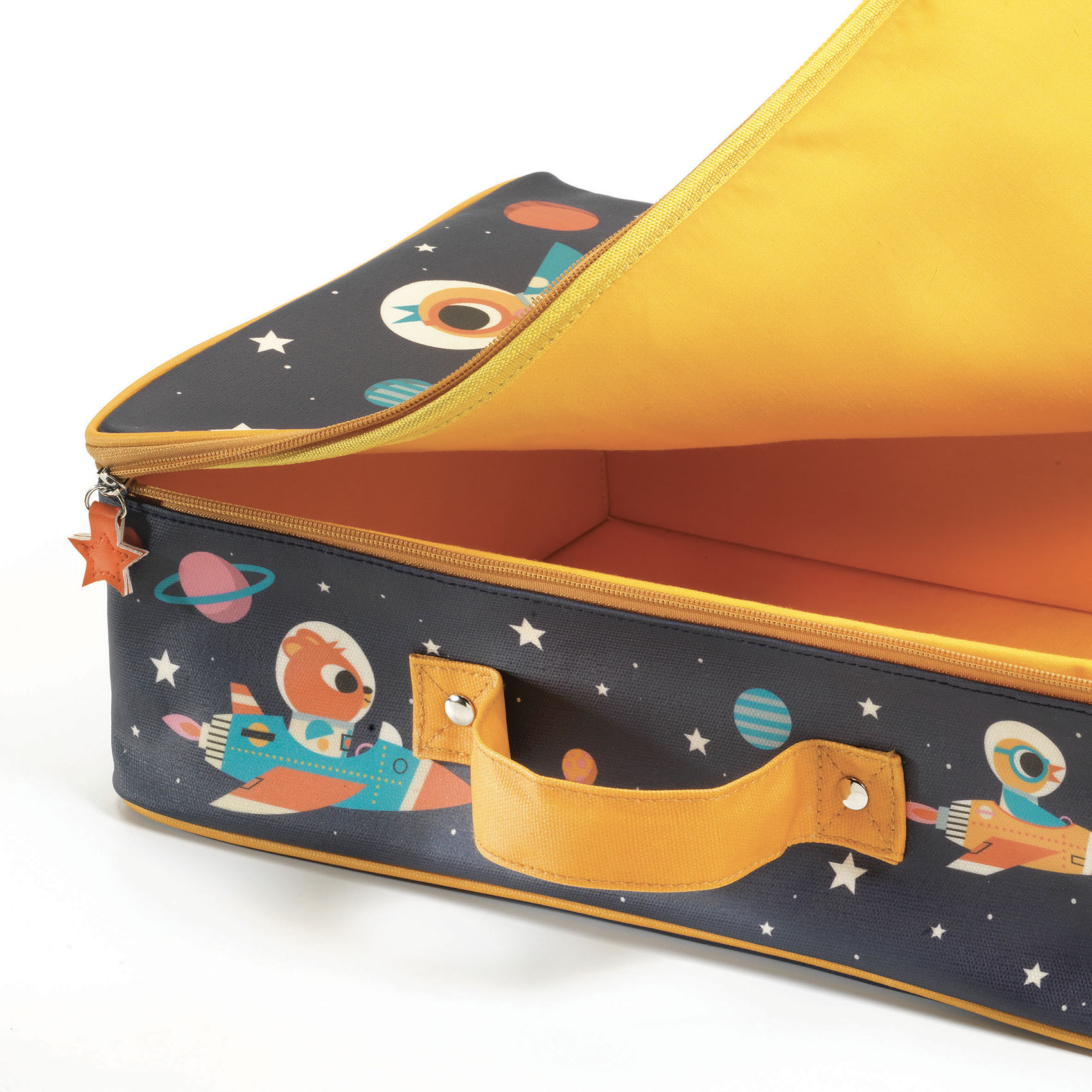 Kis textil bőrönd - Űrutazás - Space suitcase - 4