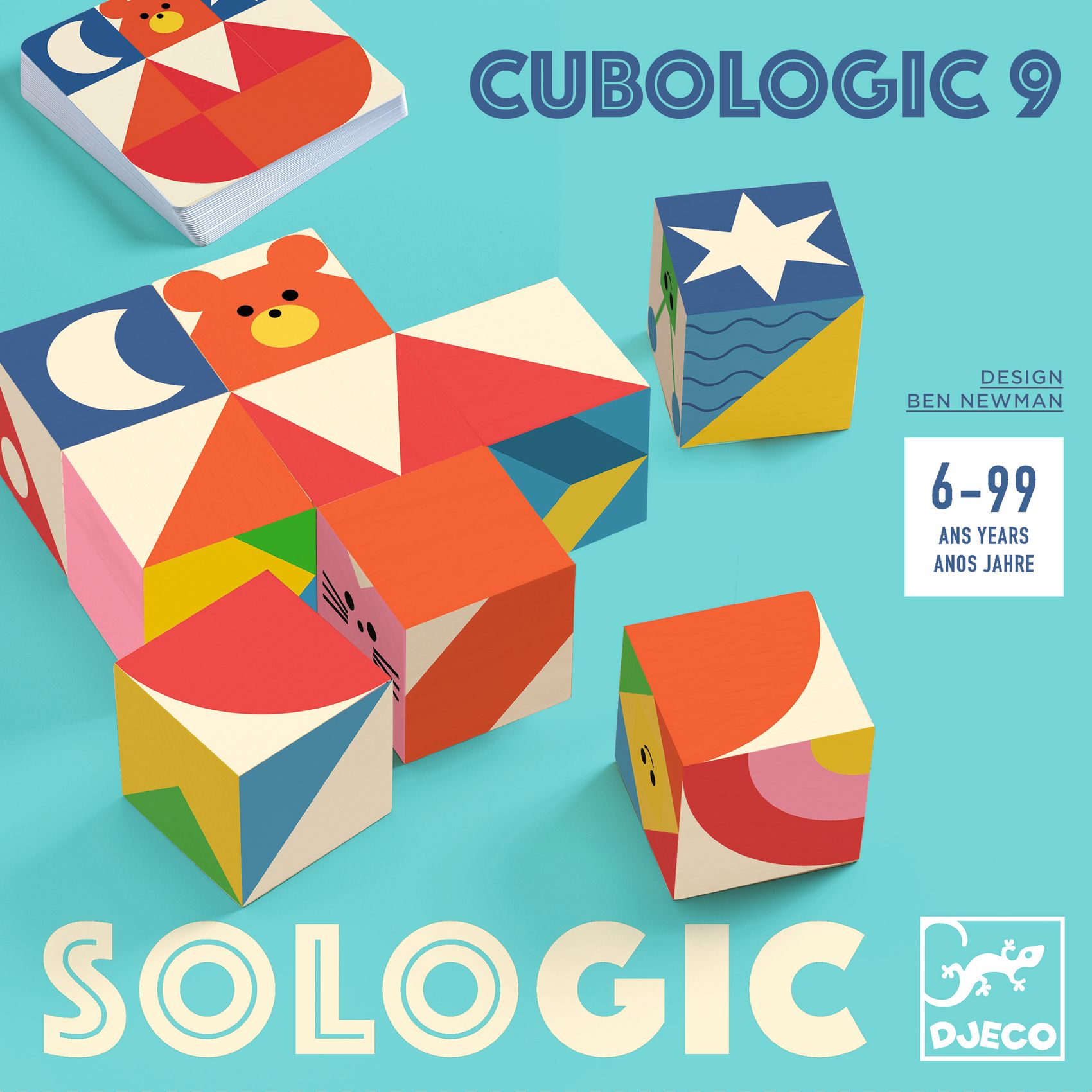 Logikai kockakirakó - Cicu-logika - Cubologic 9 - 1