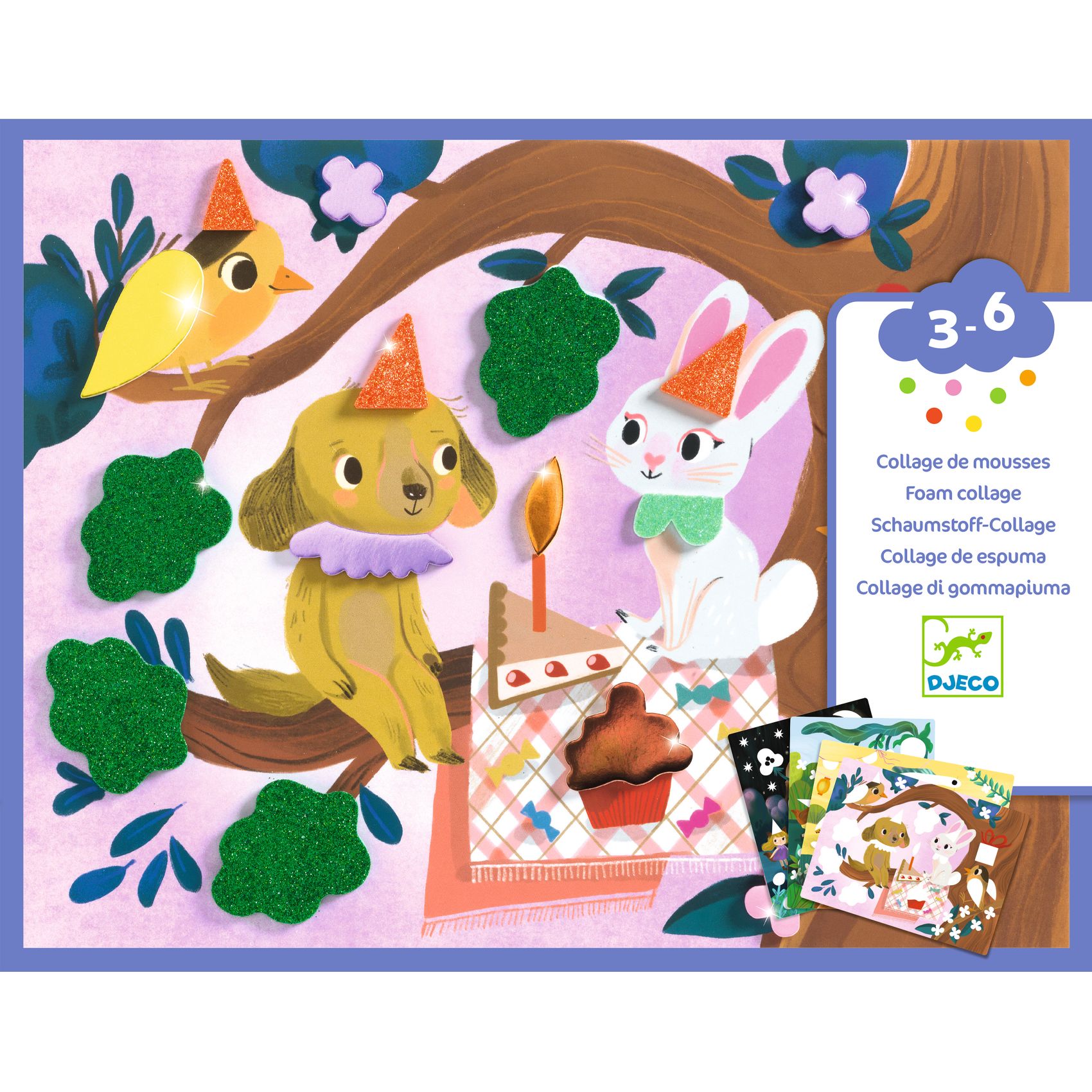 Kollázs műhely - Csillogó találkozók - Sparkling Parties - 6