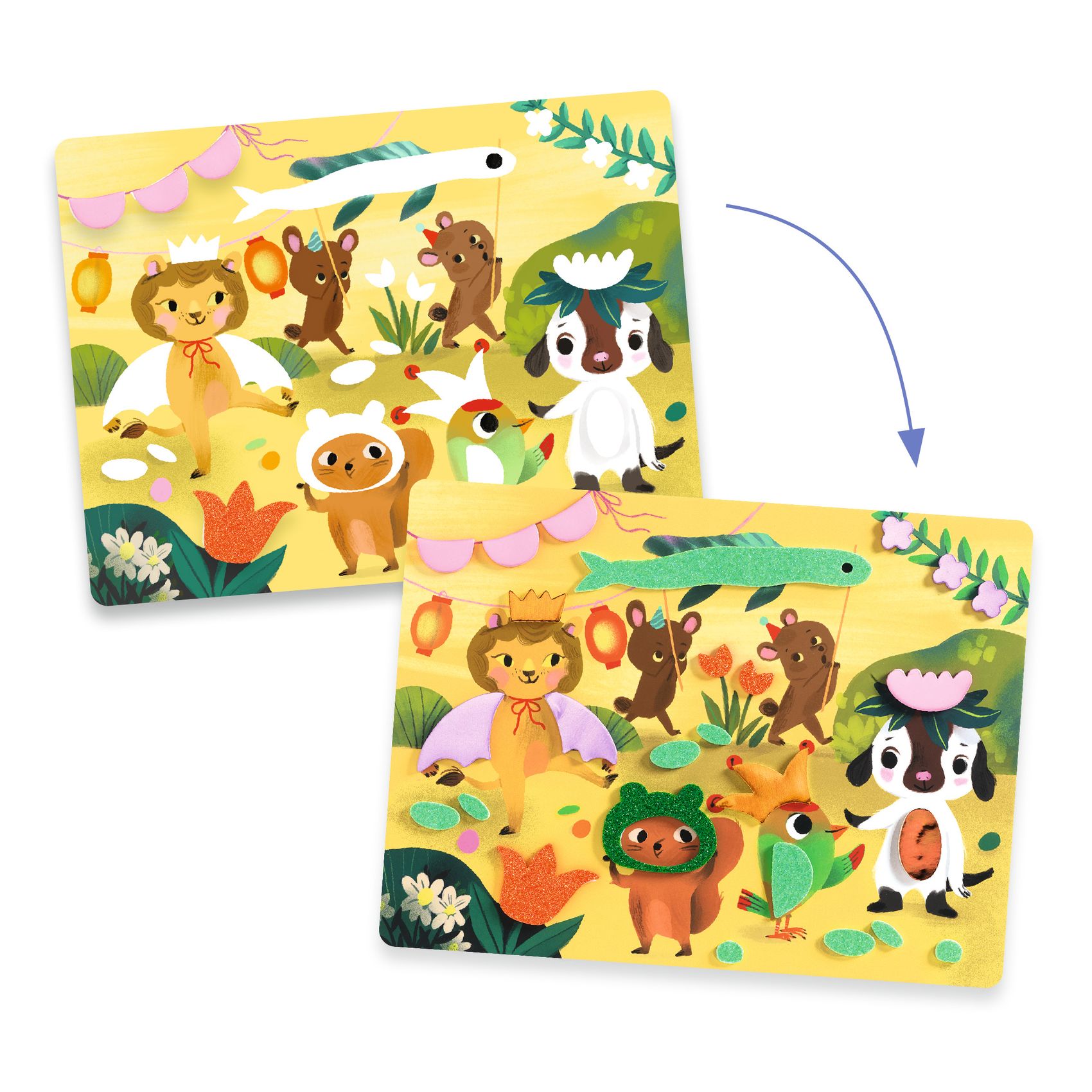 Kollázs műhely - Csillogó találkozók - Sparkling Parties - 2