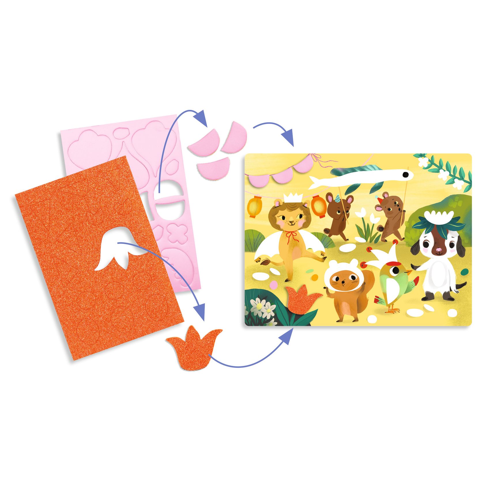 Kollázs műhely - Csillogó találkozók - Sparkling Parties - 4