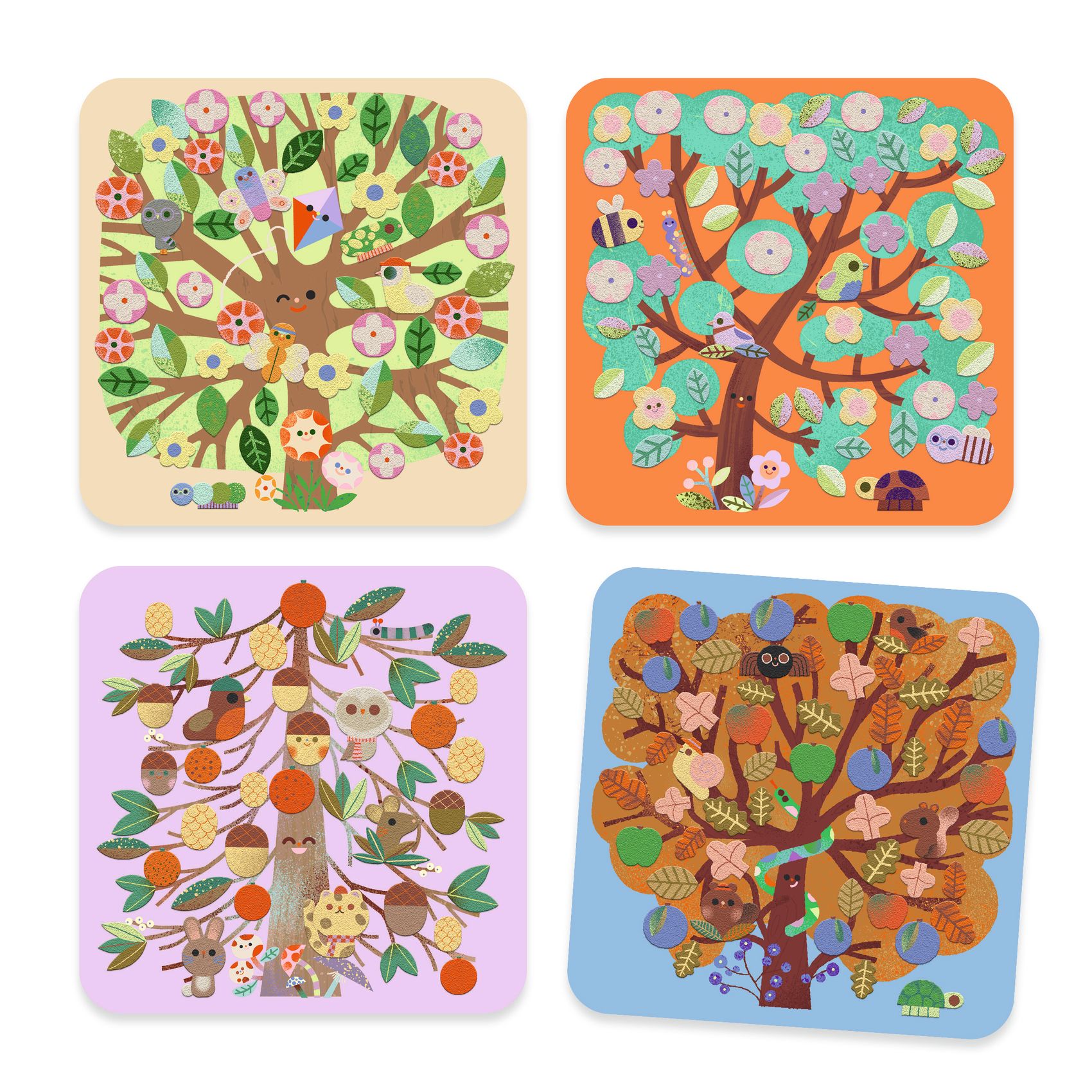 Kollázs műhely - Évszakokon át - Through the seasons - 1