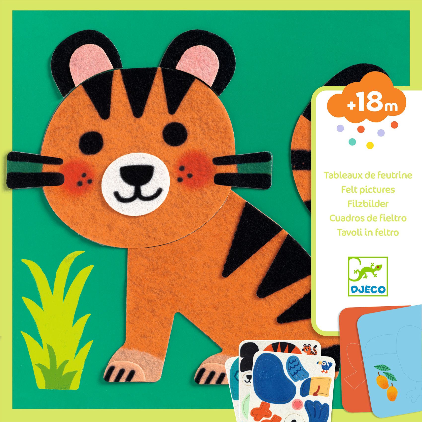 Kollázs műhely - Puha állatok filcből - Soft Animals - 6