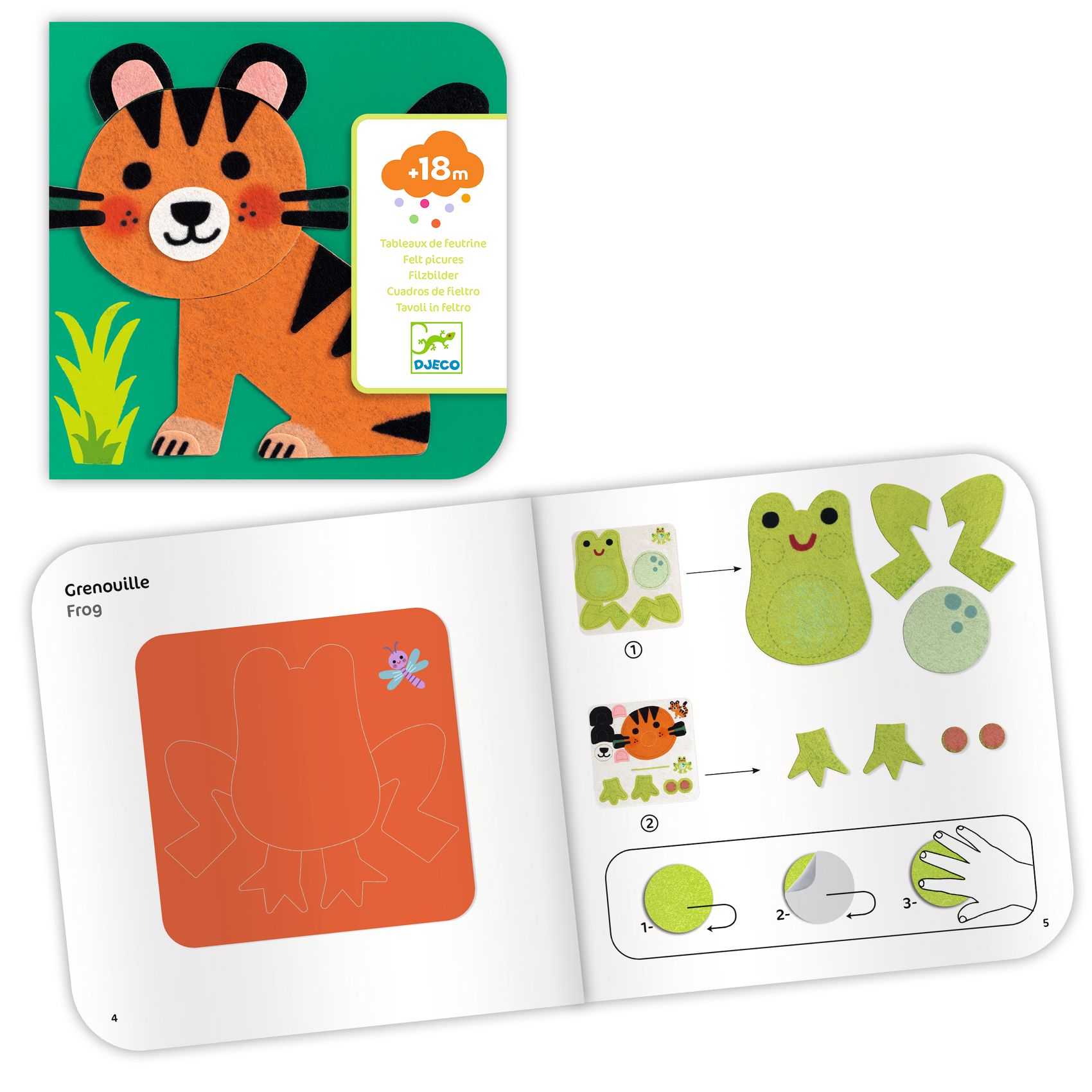 Kollázs műhely - Puha állatok filcből - Soft Animals - 5