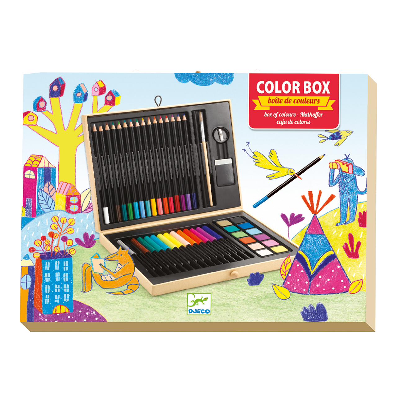 Kreatív készlet - Festő és rajz készlet - Color box - 1