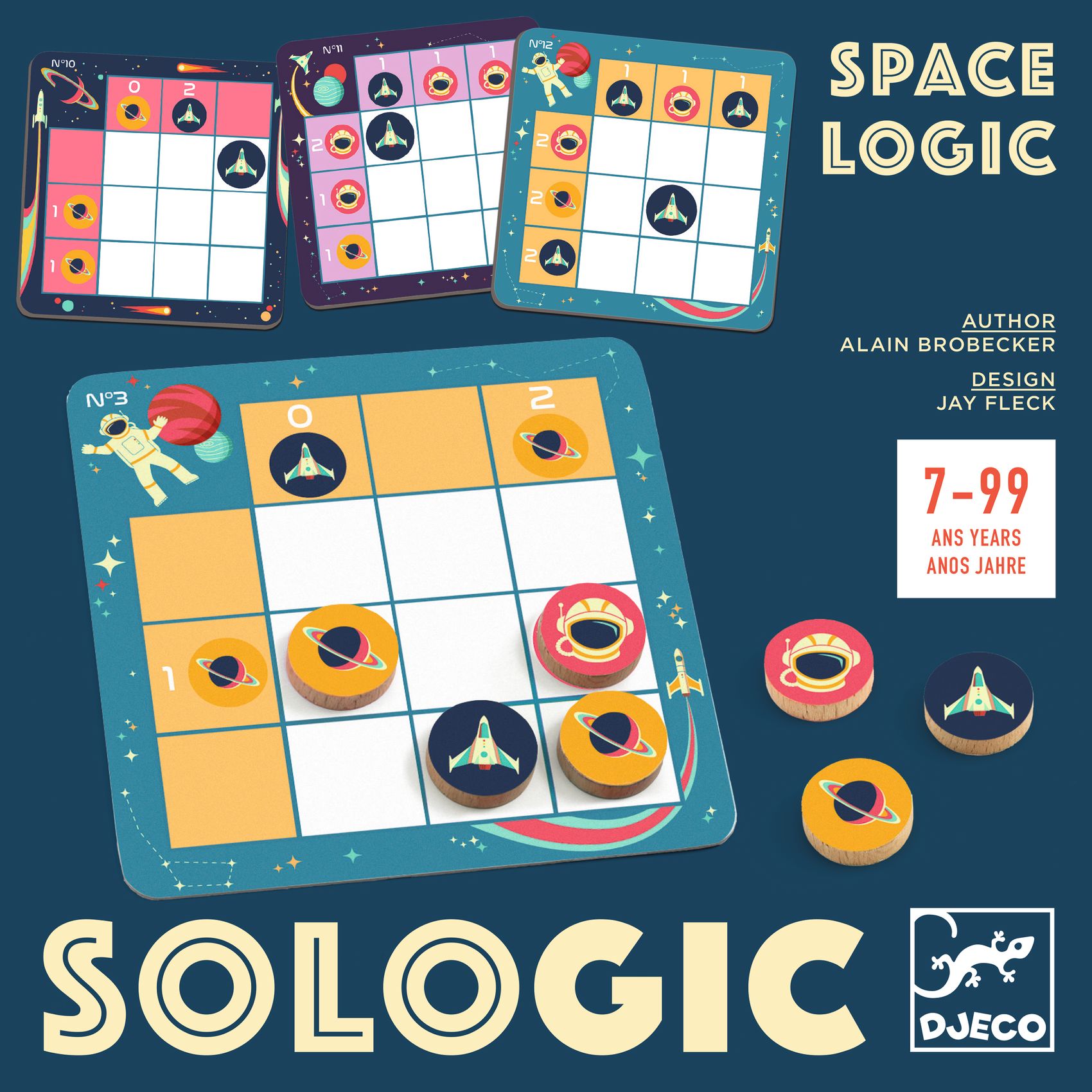 Logikai játék - Képes sudoku - Space logic - 1