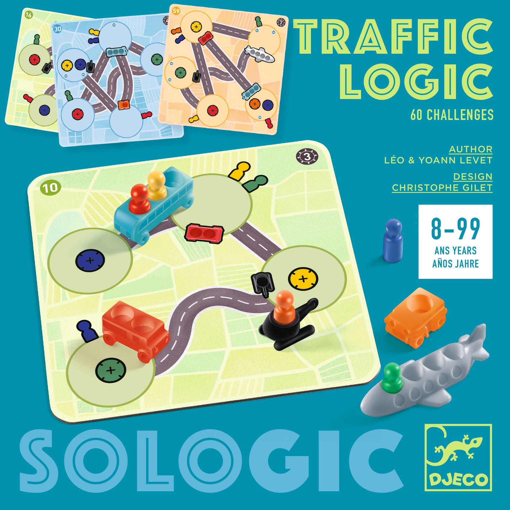 Logikai játék - Közlekedés Logika - Traffic Logic - 1