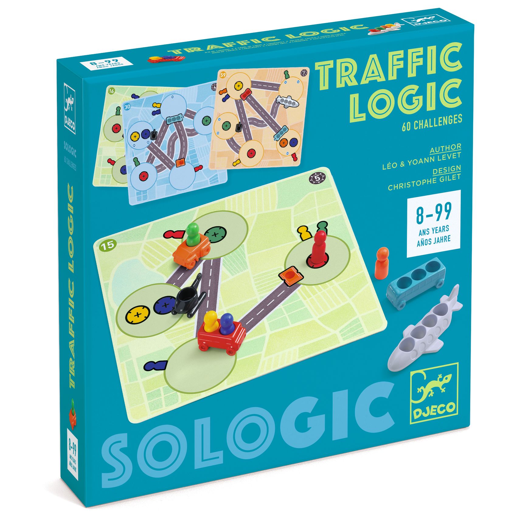 Logikai játék - Közlekedés Logika - Traffic Logic - 0