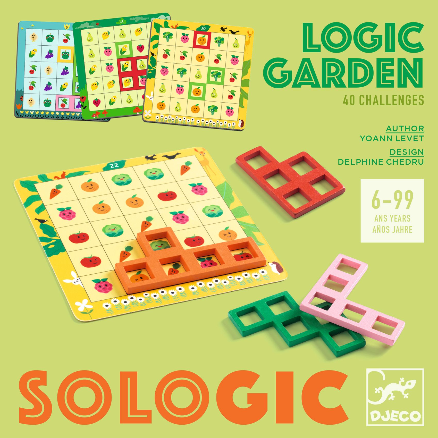 Logikai játék - Logikus kert - Logic garden - 1