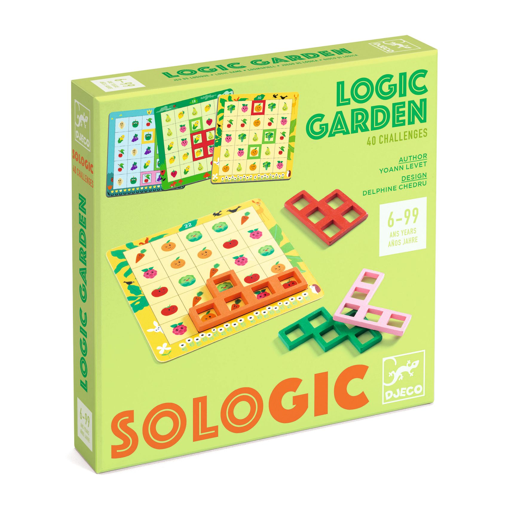 Logikai játék - Logikus kert - Logic garden - 0