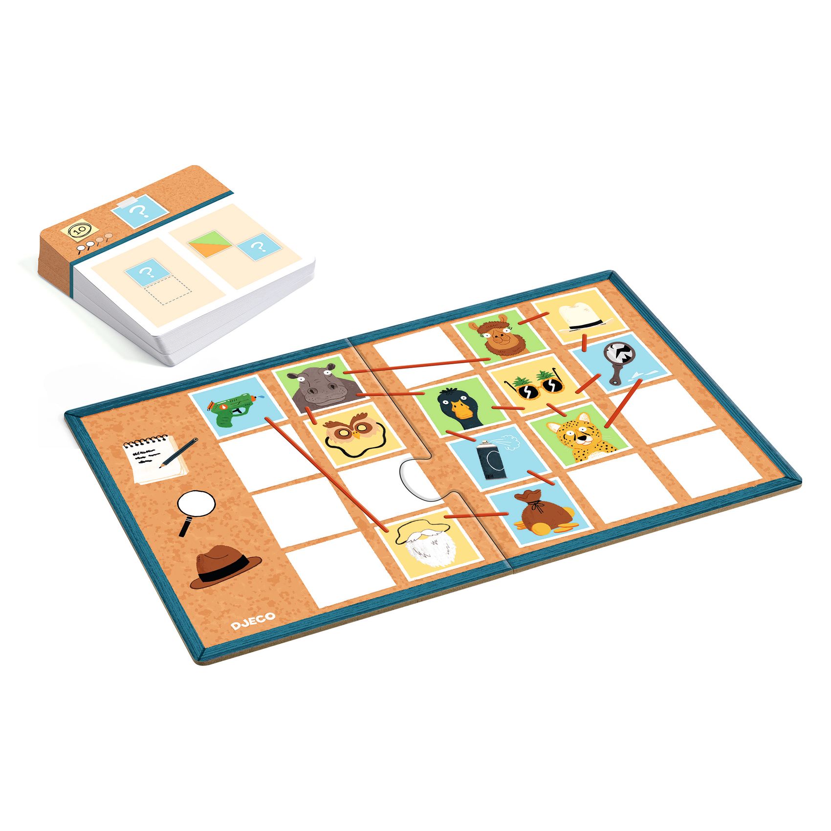 Logikai játék - Nyomkövető - Detective - 1