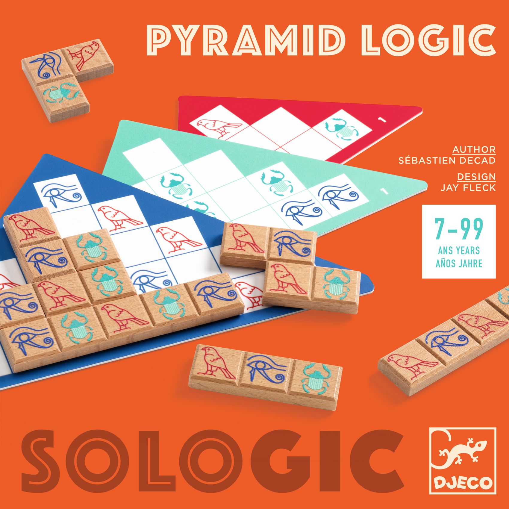 Logikai játék - Piramis - Pyramid Logic - 1