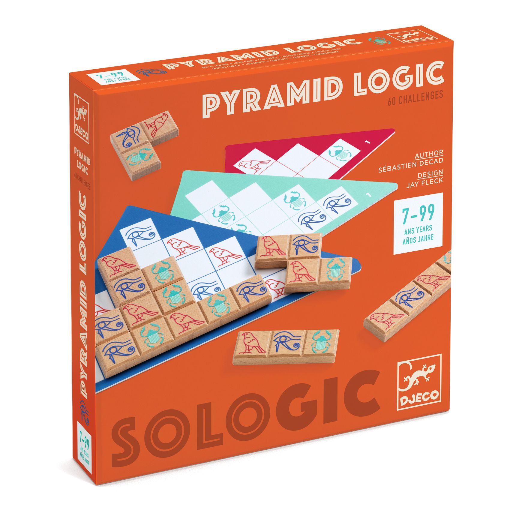 Logikai játék - Piramis - Pyramid Logic - 0