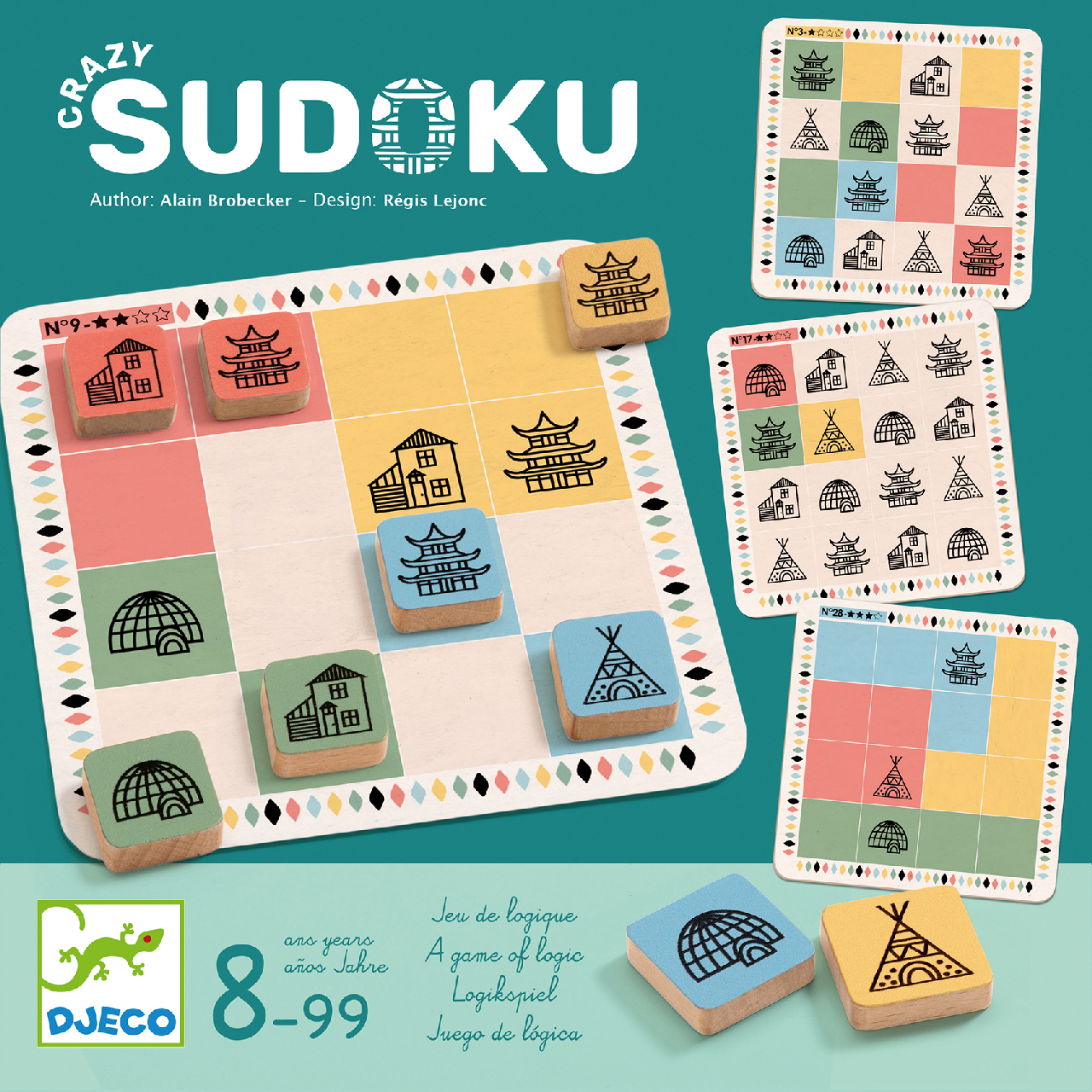 Logikai játék - Sudoku másként - Crazy sudoku - 1