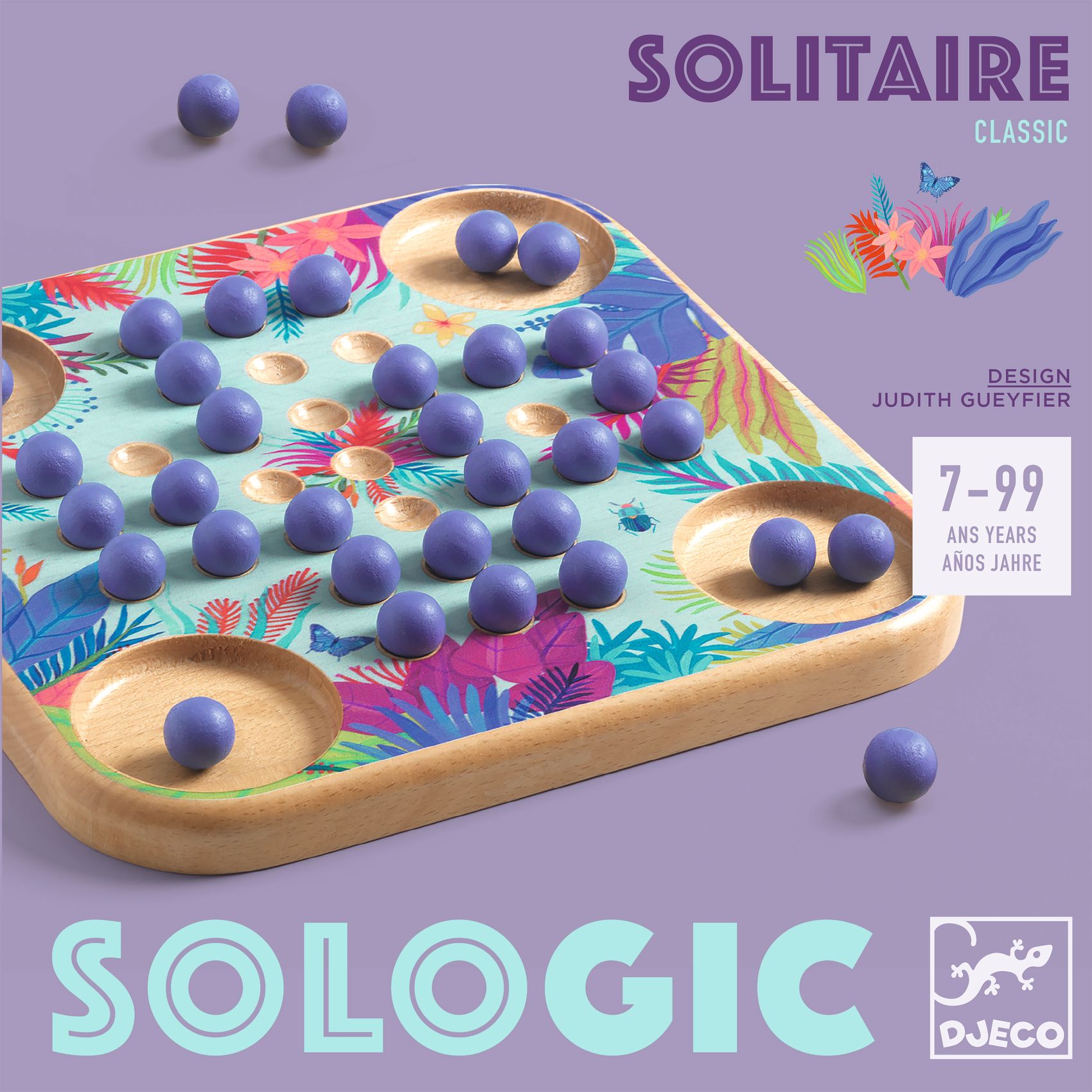 Logikai játék - Szoliter - Solitaire - 2