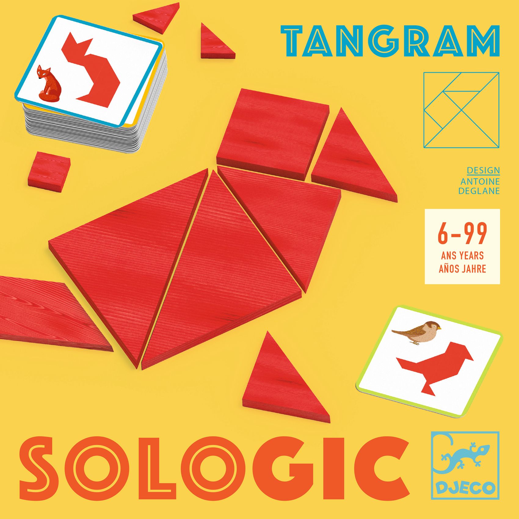 Logikai játék - Tangram - 2