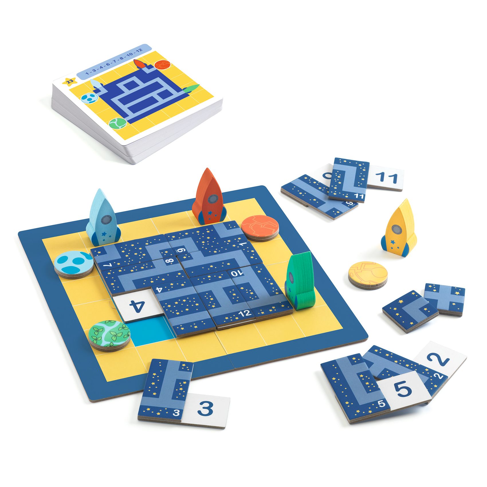 Logikai játék - Útkereső - Track Puzzle - 1