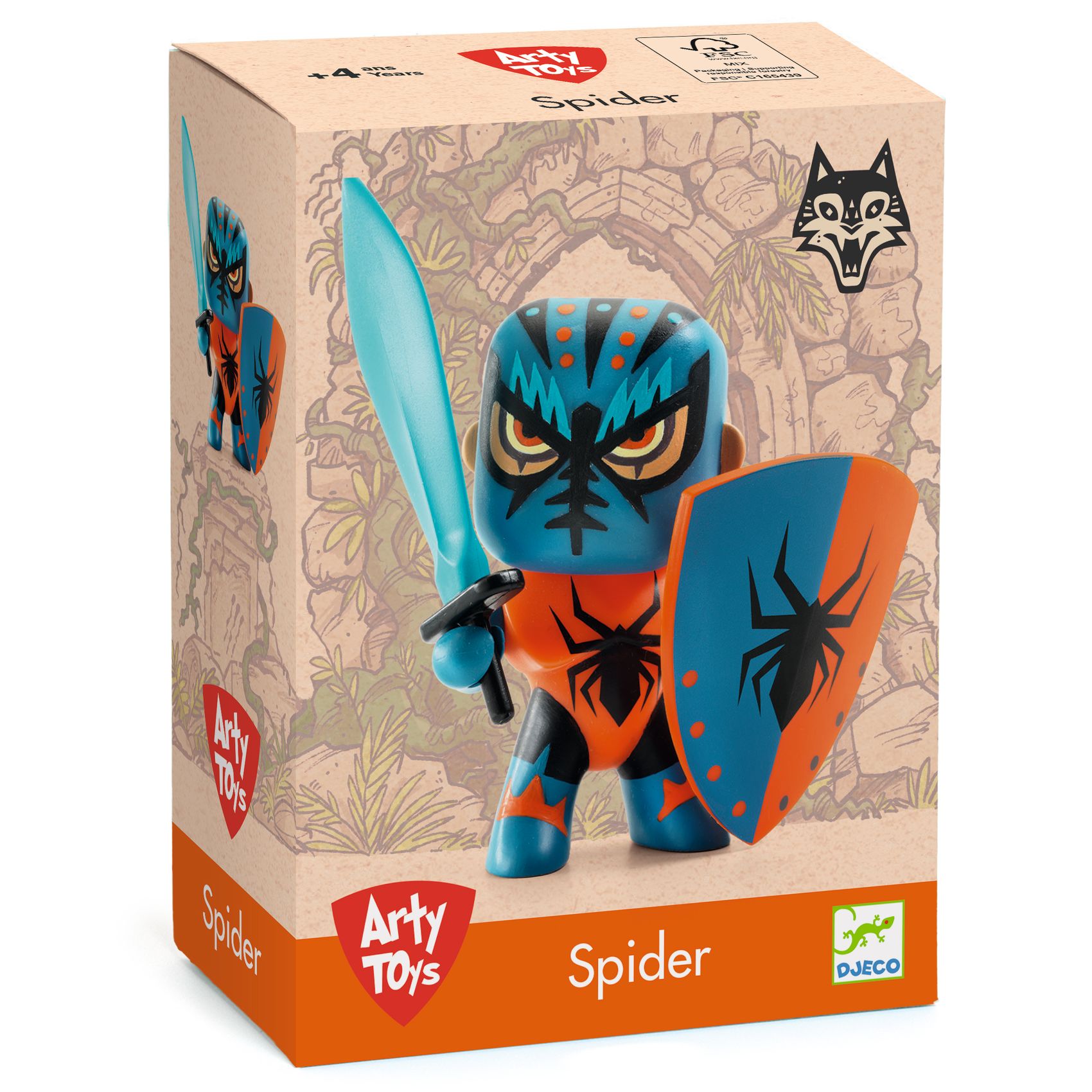 Arty Toys - Lovag - Pókok ura - Spider Knight - 1