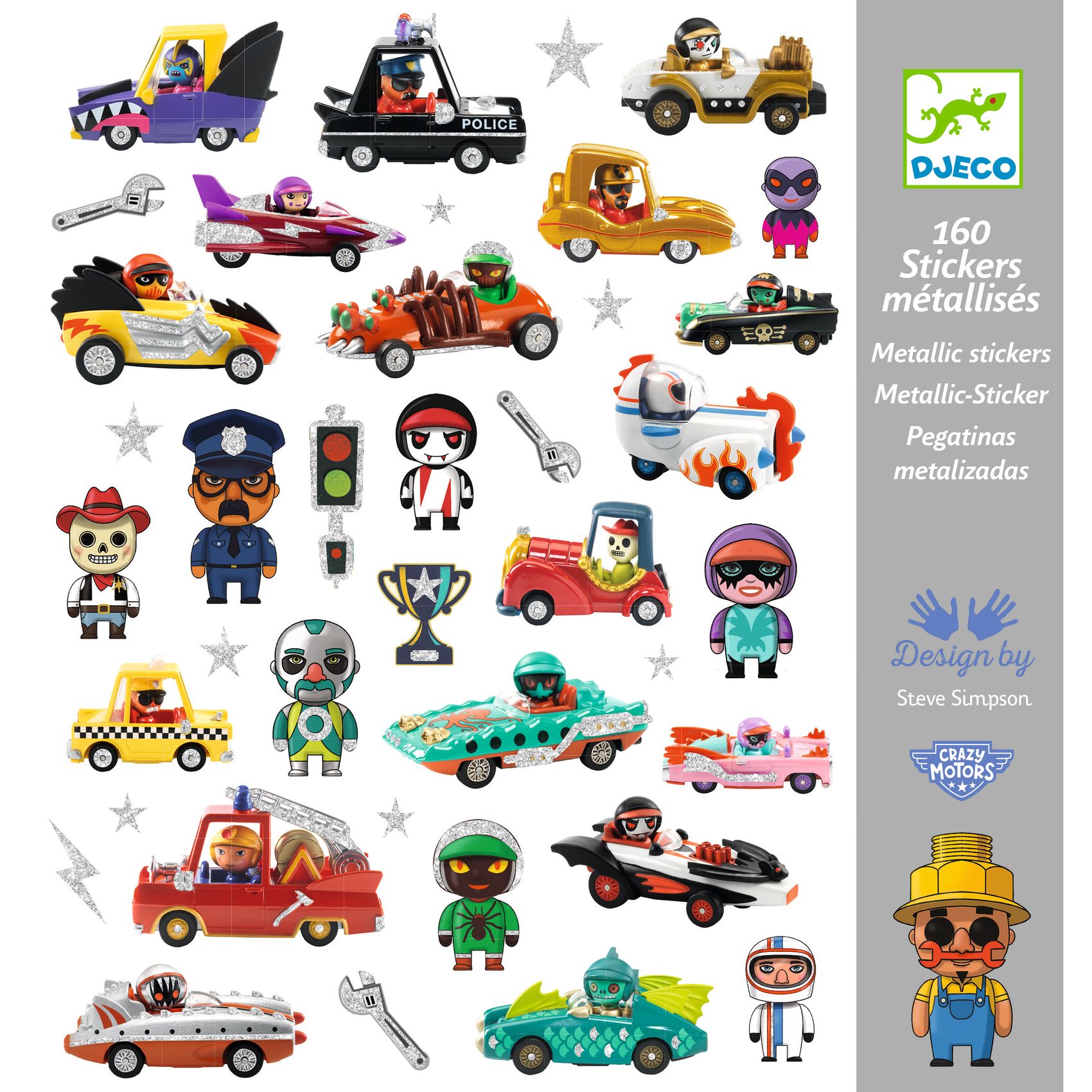 Matricák - A CRAZY MOTORS világa - The world of CRAZY MOTORS - 2