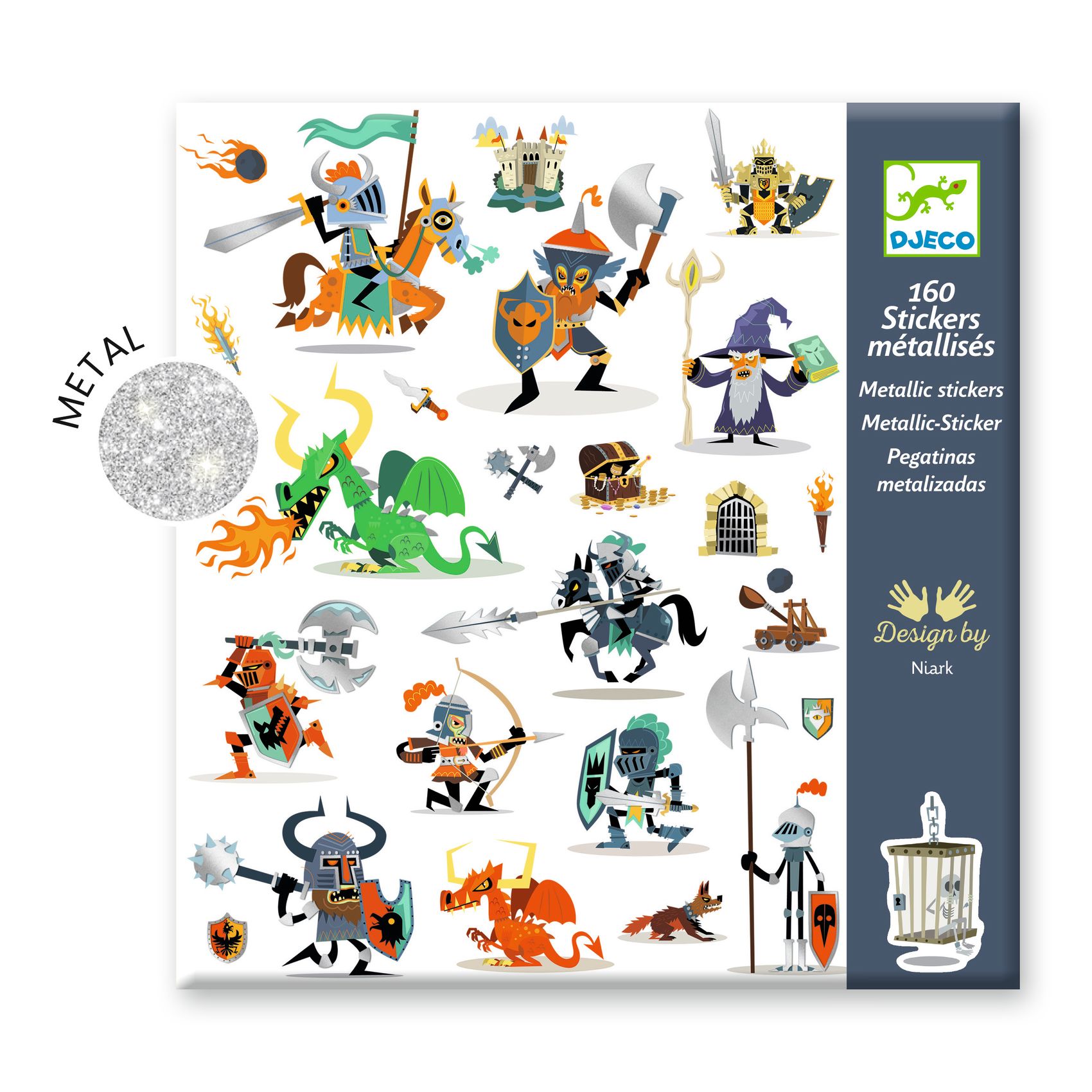 Matricák - Bátor lovagok - Knights - 0