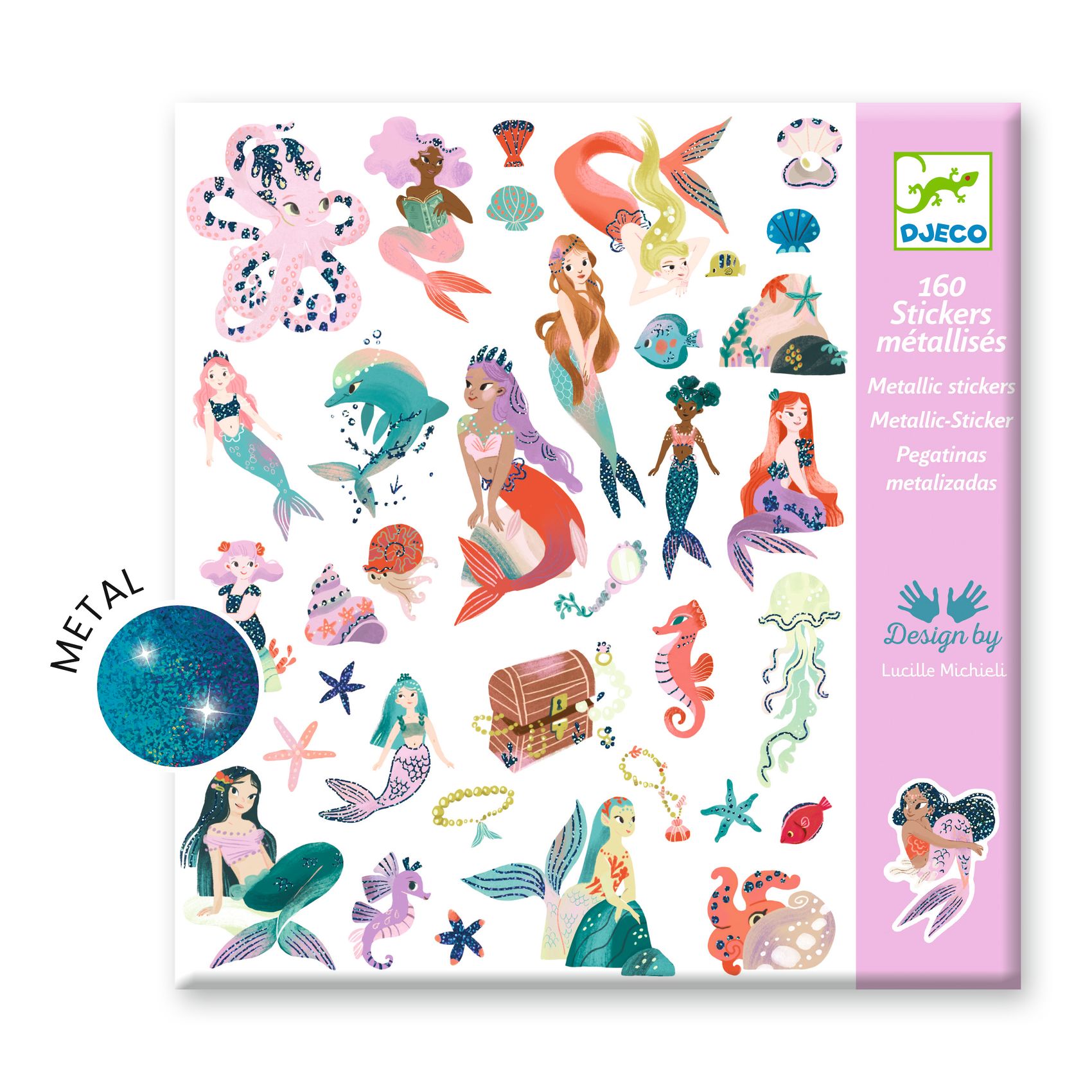 Matricák - Csillogó sellők - Sparkly mermaids - 0