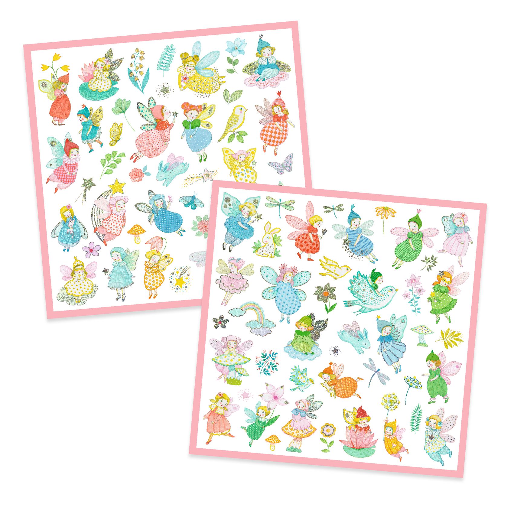 Matricák - Csillogó tündérek - Sparkly fairies - 1