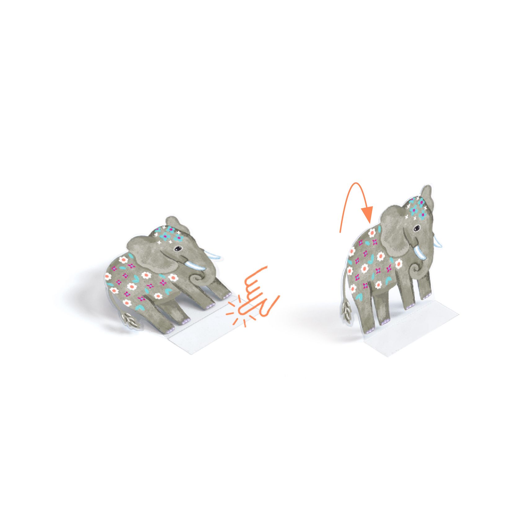 Matricázós sztorik, 3D - Állati élőhelyek - Lift-up stickers - Animals - 3