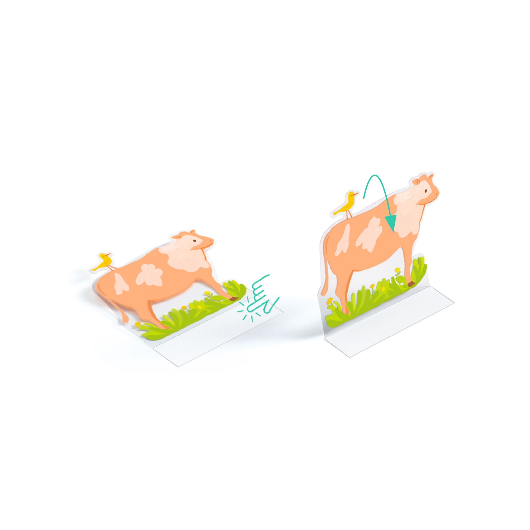 Matricázós sztorik, 3D - Élet vidéken - Lift-up stickers - Farm - 2