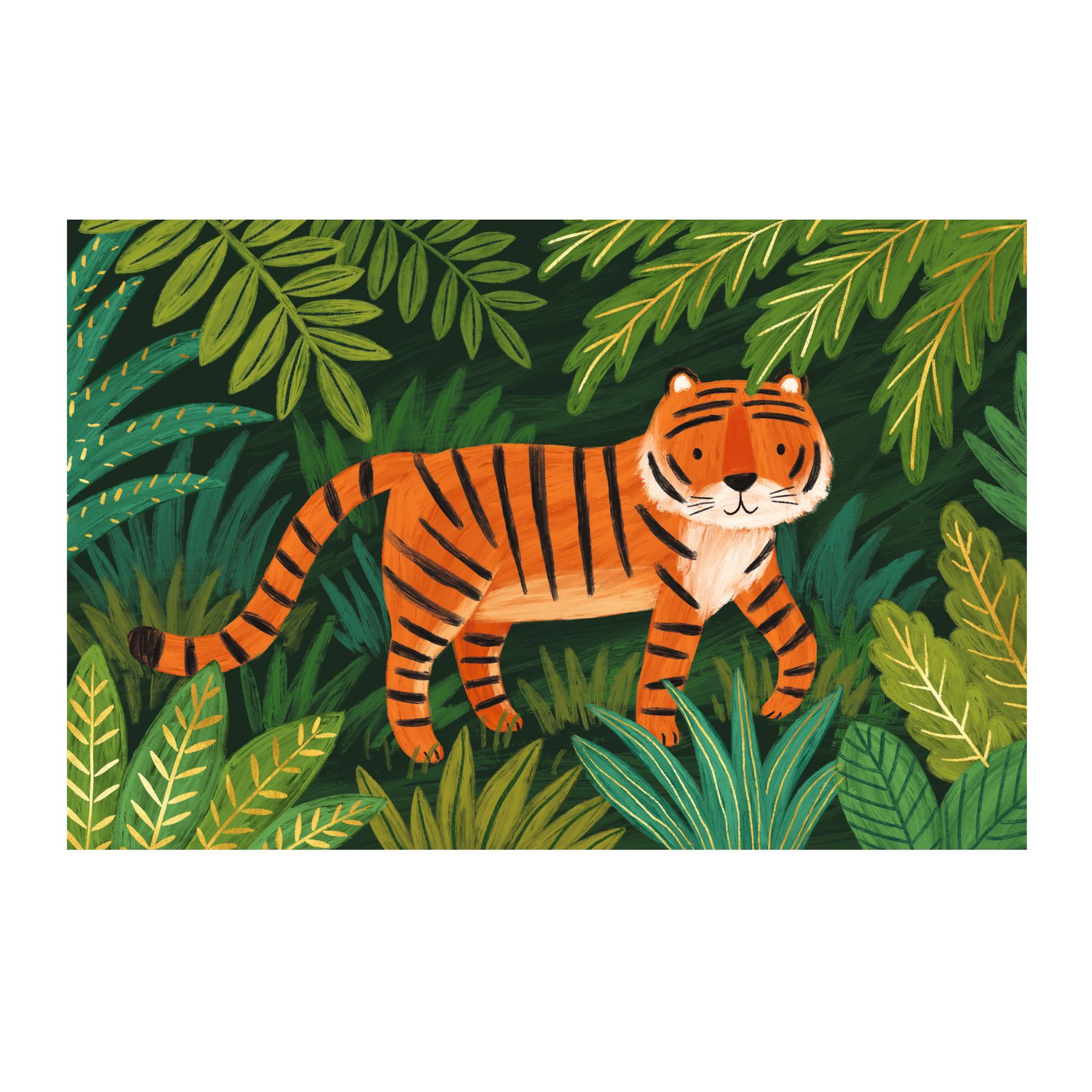 Meghívó készlet - Dzsungel parti - Jungle animals - 2