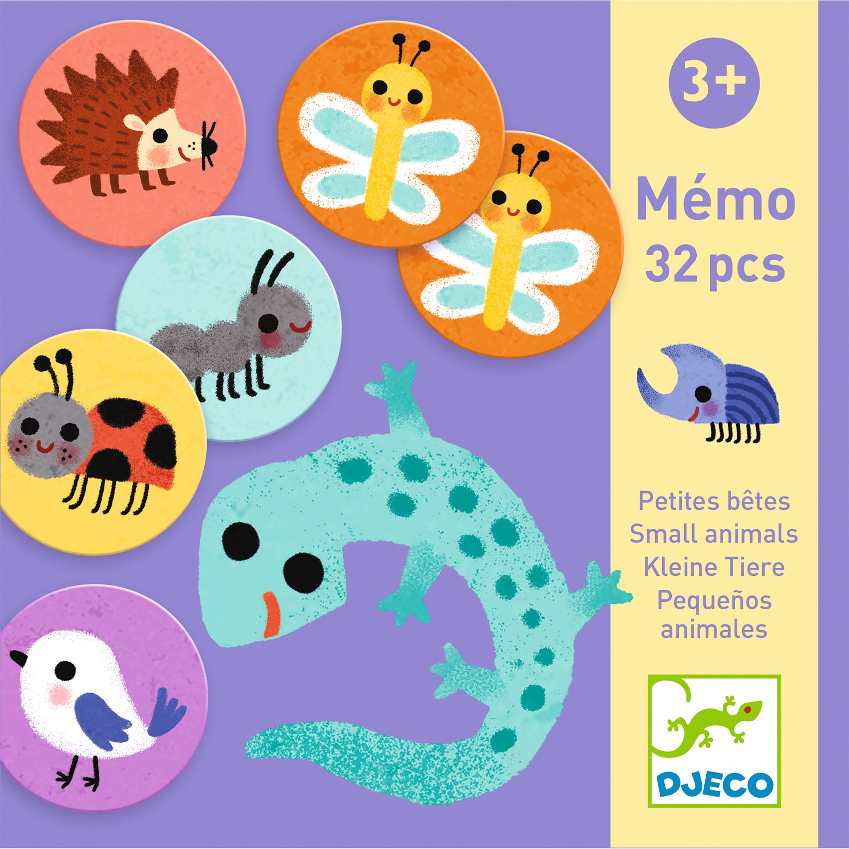 Memóriajáték - Kicsi állatok - Memo Small animals - 1