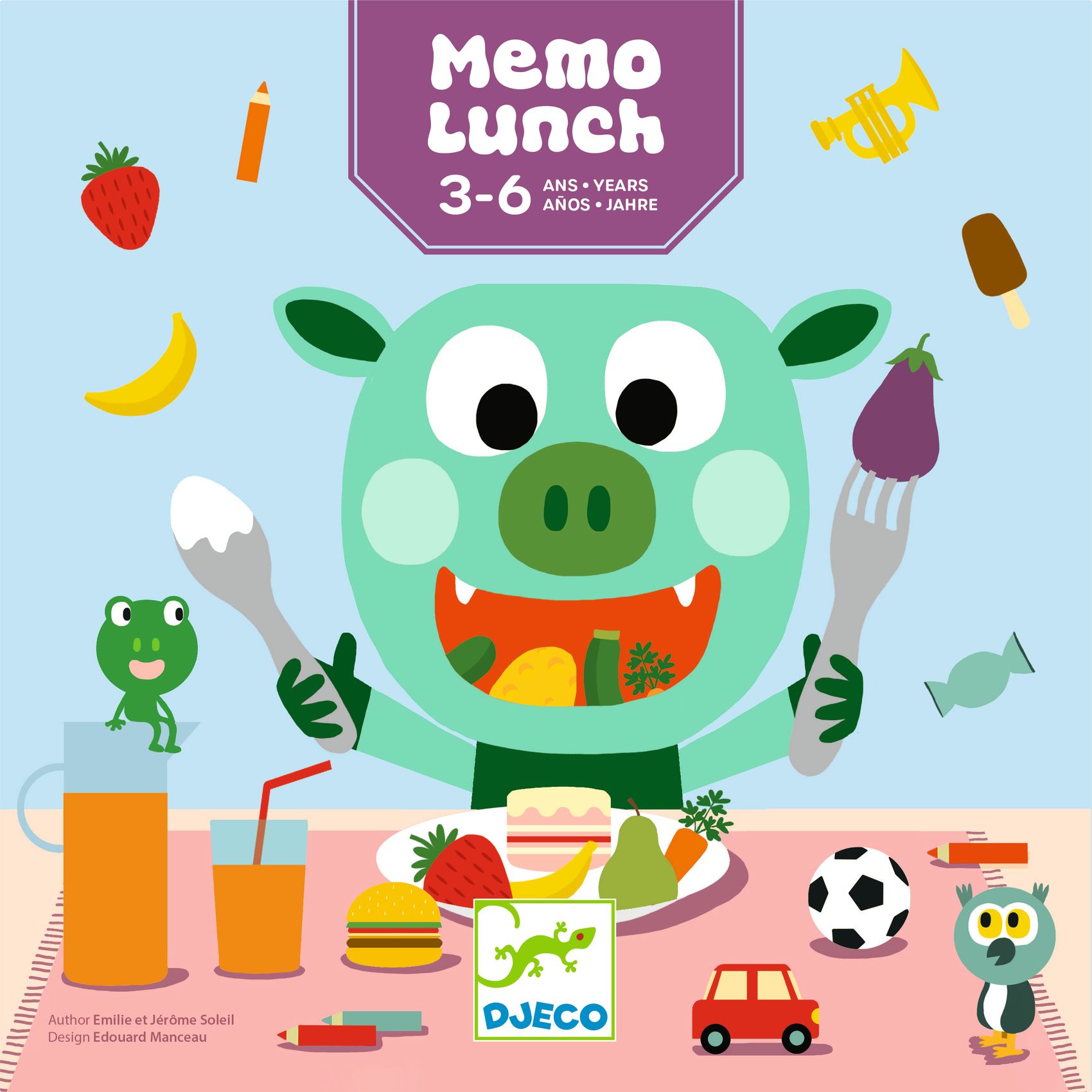 Memóriajáték - Vacsora - Memo lunch - 3